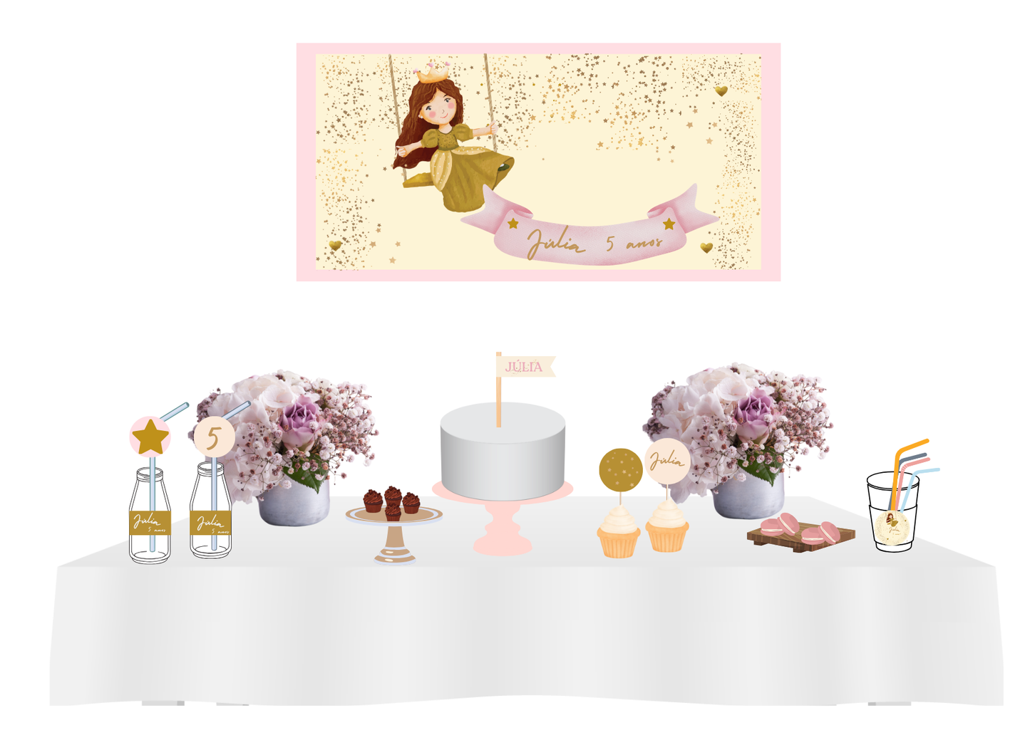 Tema Princesa | Kit L