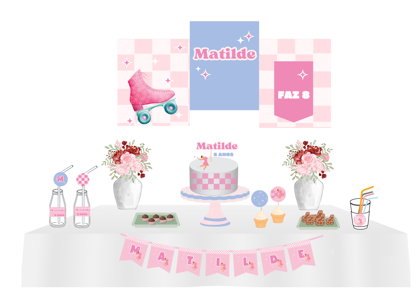 Tema Patinagem | Kit S