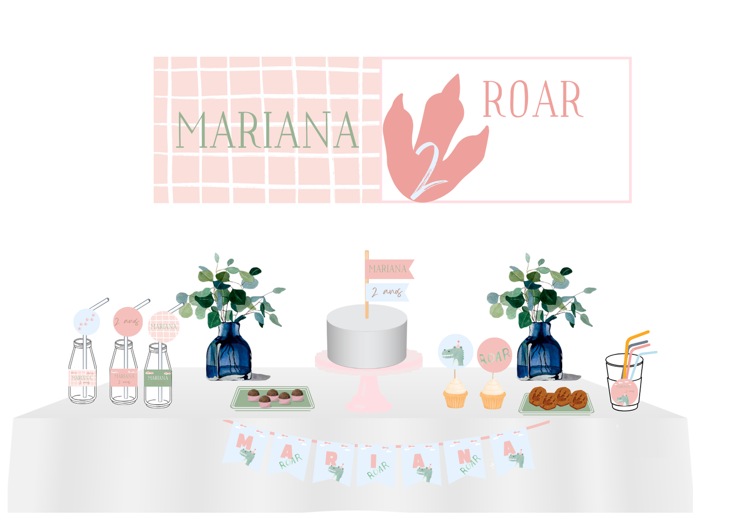 Tema Crocodilo | Kit S