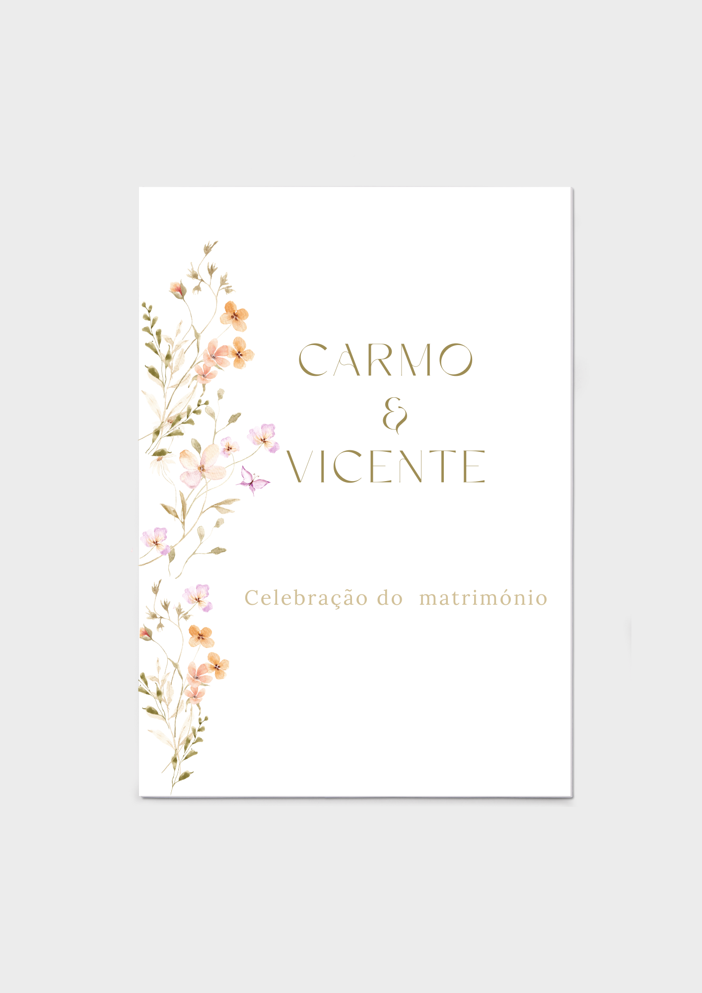 Missal de Casamento - Tema Primavera