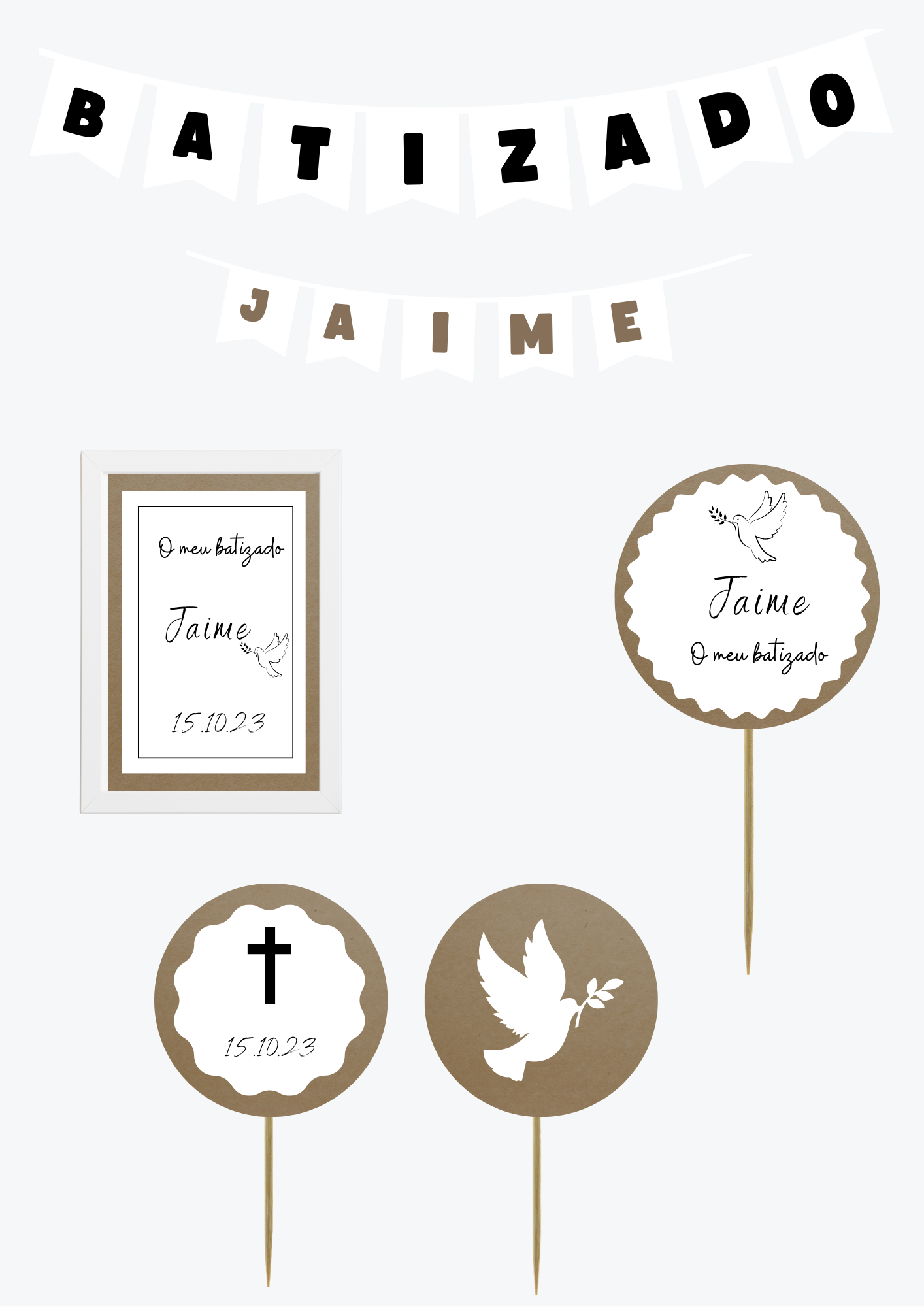 Tema Castanho | Kit S