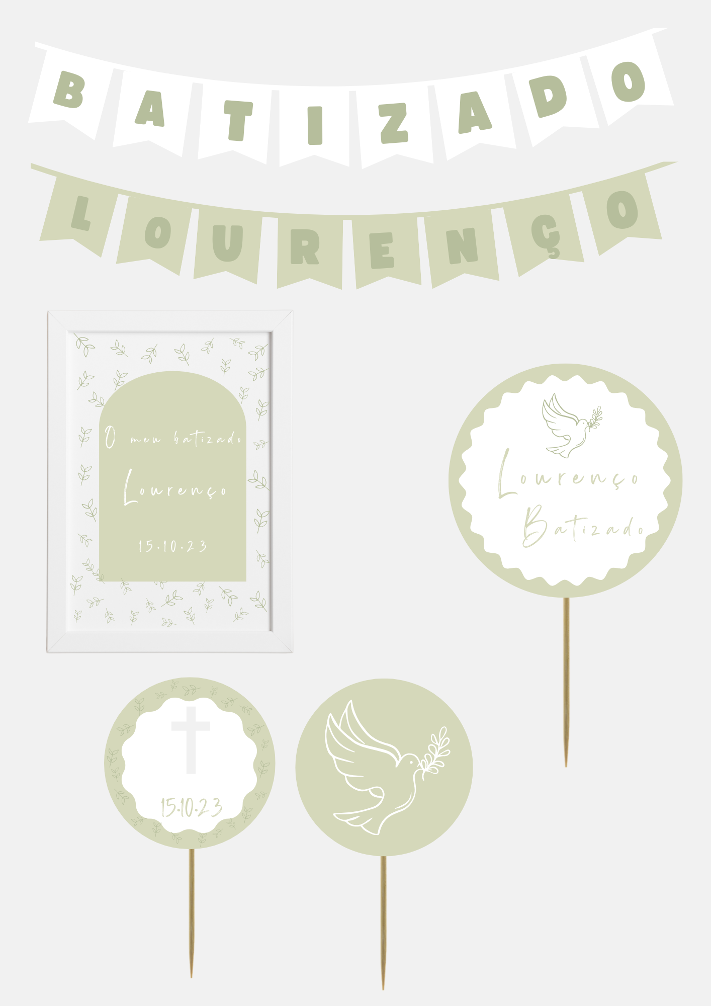 Tema Folhinhas | Kit S