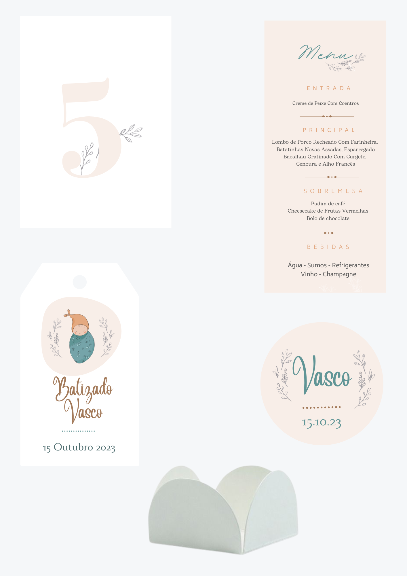 Tema Cerejas Azuis | Kit M