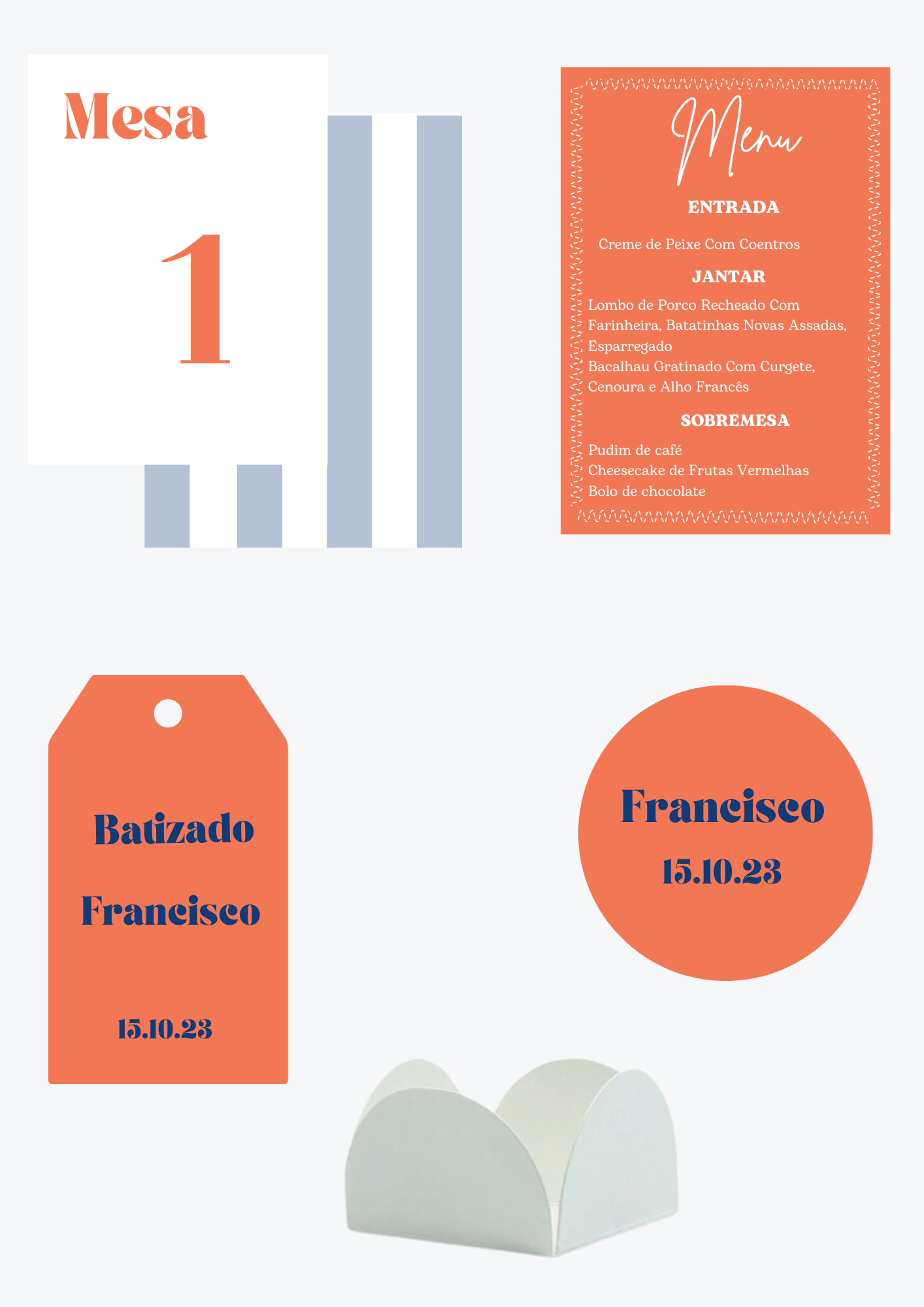 Tema Riscas Azuis | Kit M