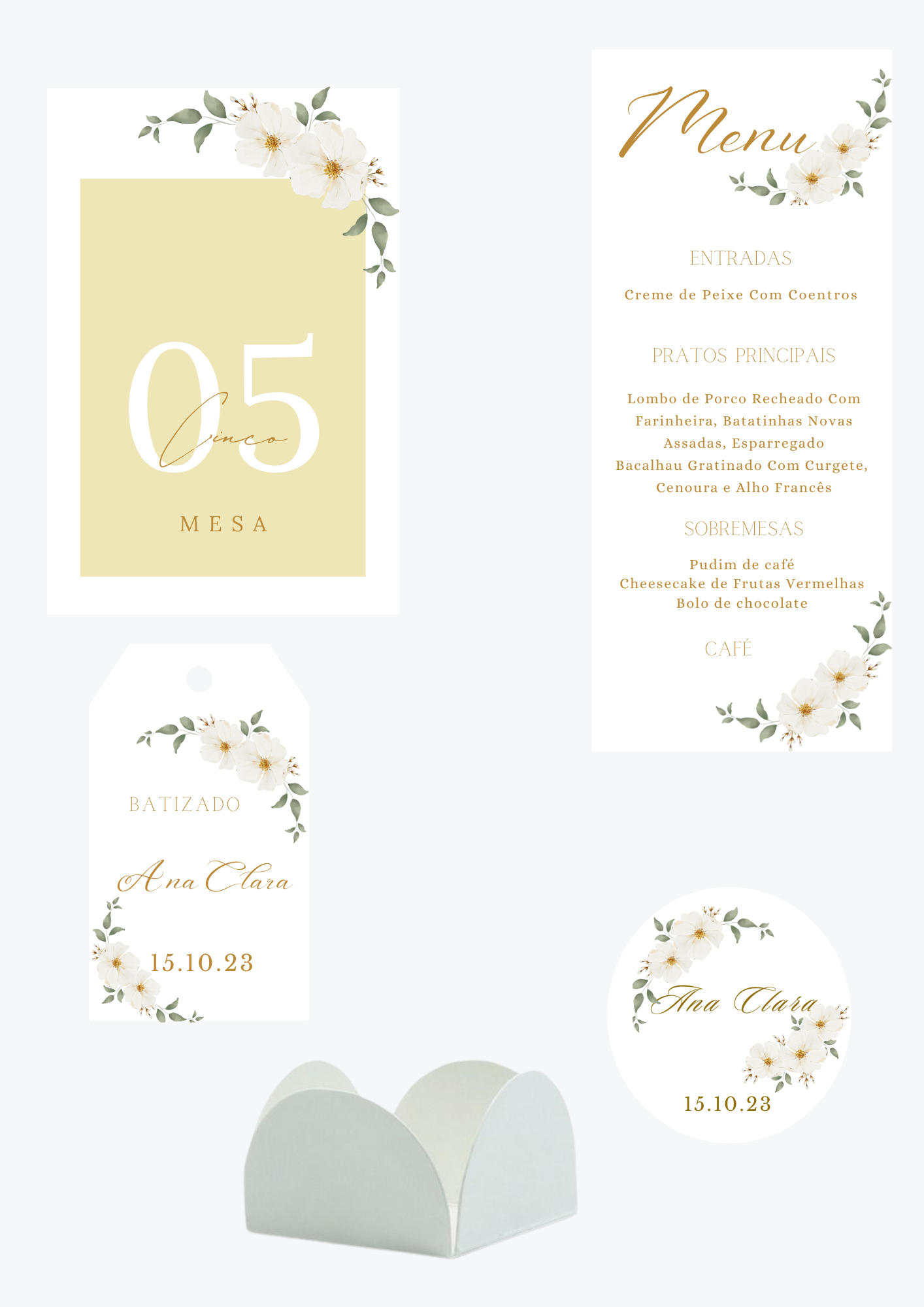 Tema Plumerias | Kit M