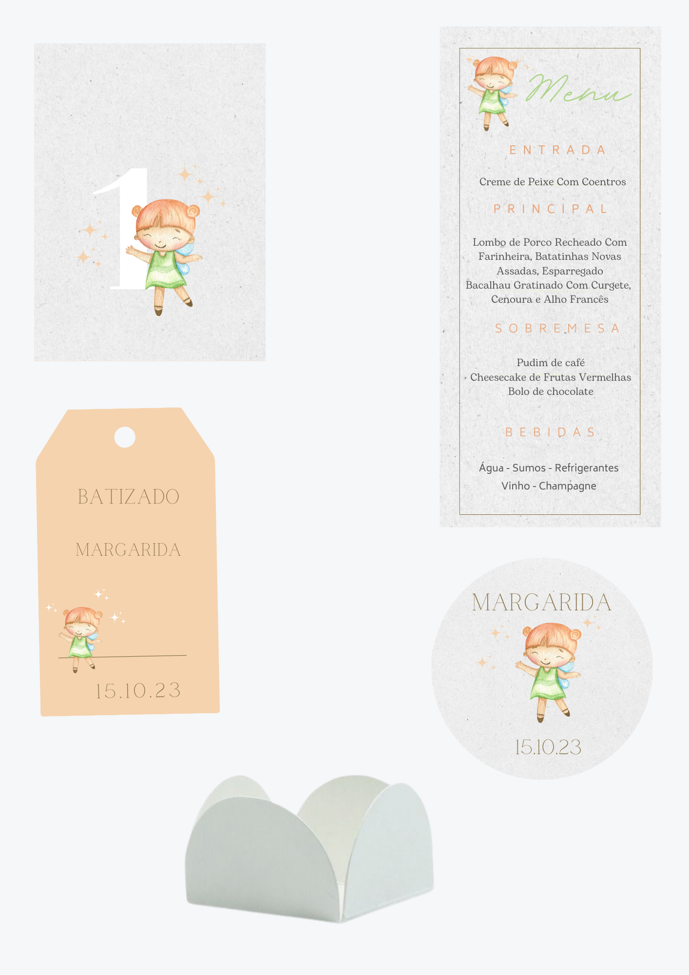 Tema Fadinha | Kit M
