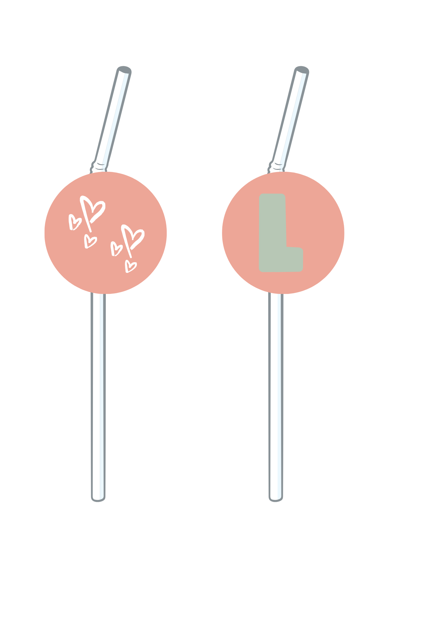 Topper de Palhinhas - Tema Lobo