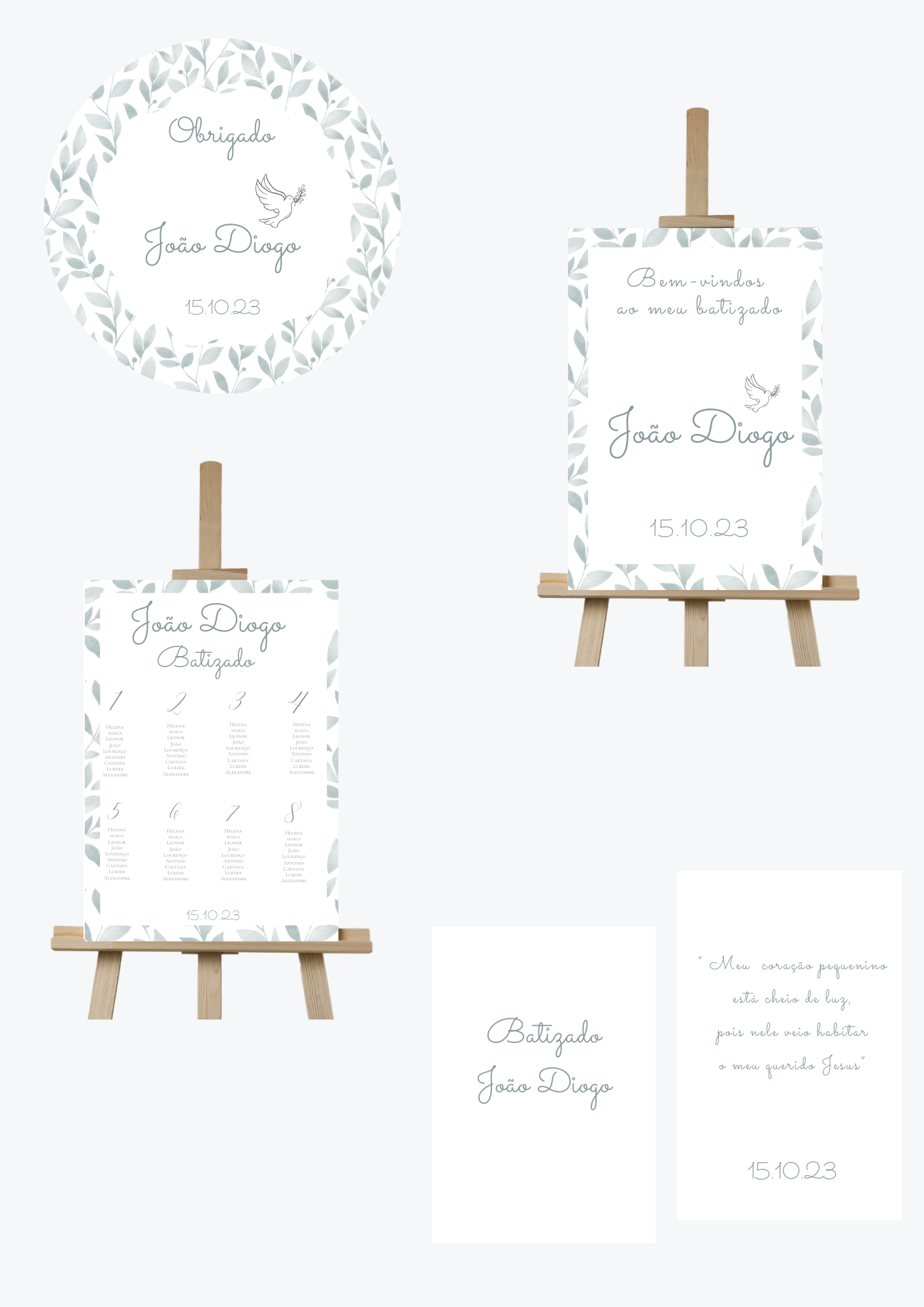 Tema Folhas Verdes | Kit L