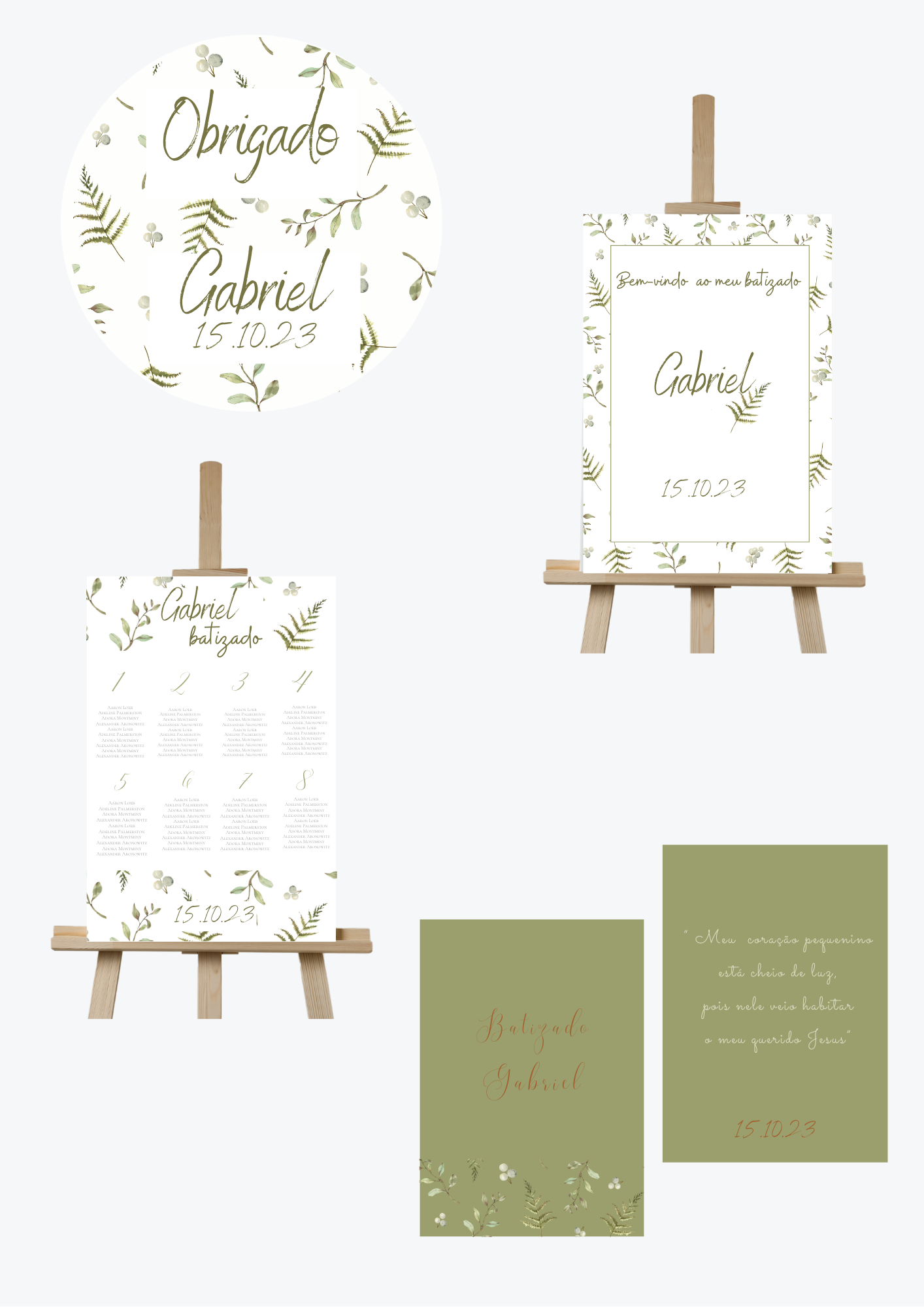 Tema Folhas | Kit L
