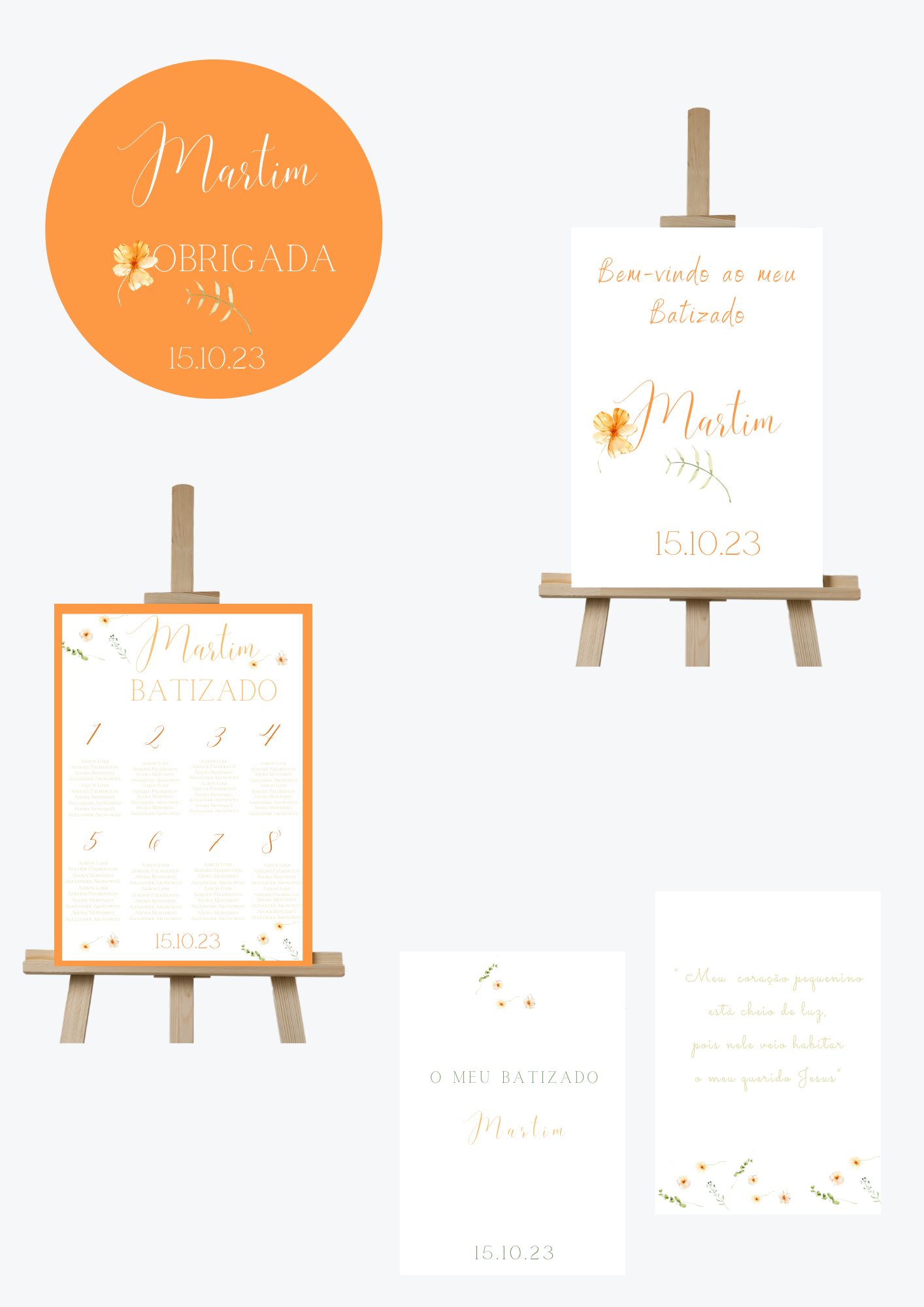 Tema Papoula Laranja | Kit L