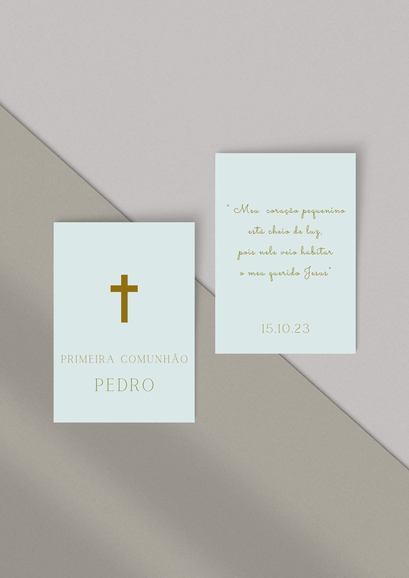 Pagela dos Santinhos - Tema Trigo Verde