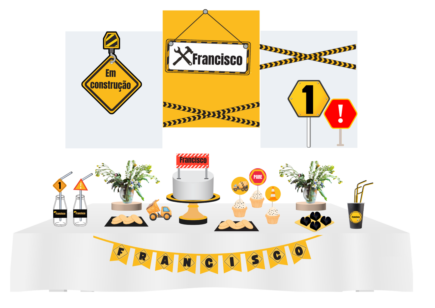 Tema Construção | Kit M