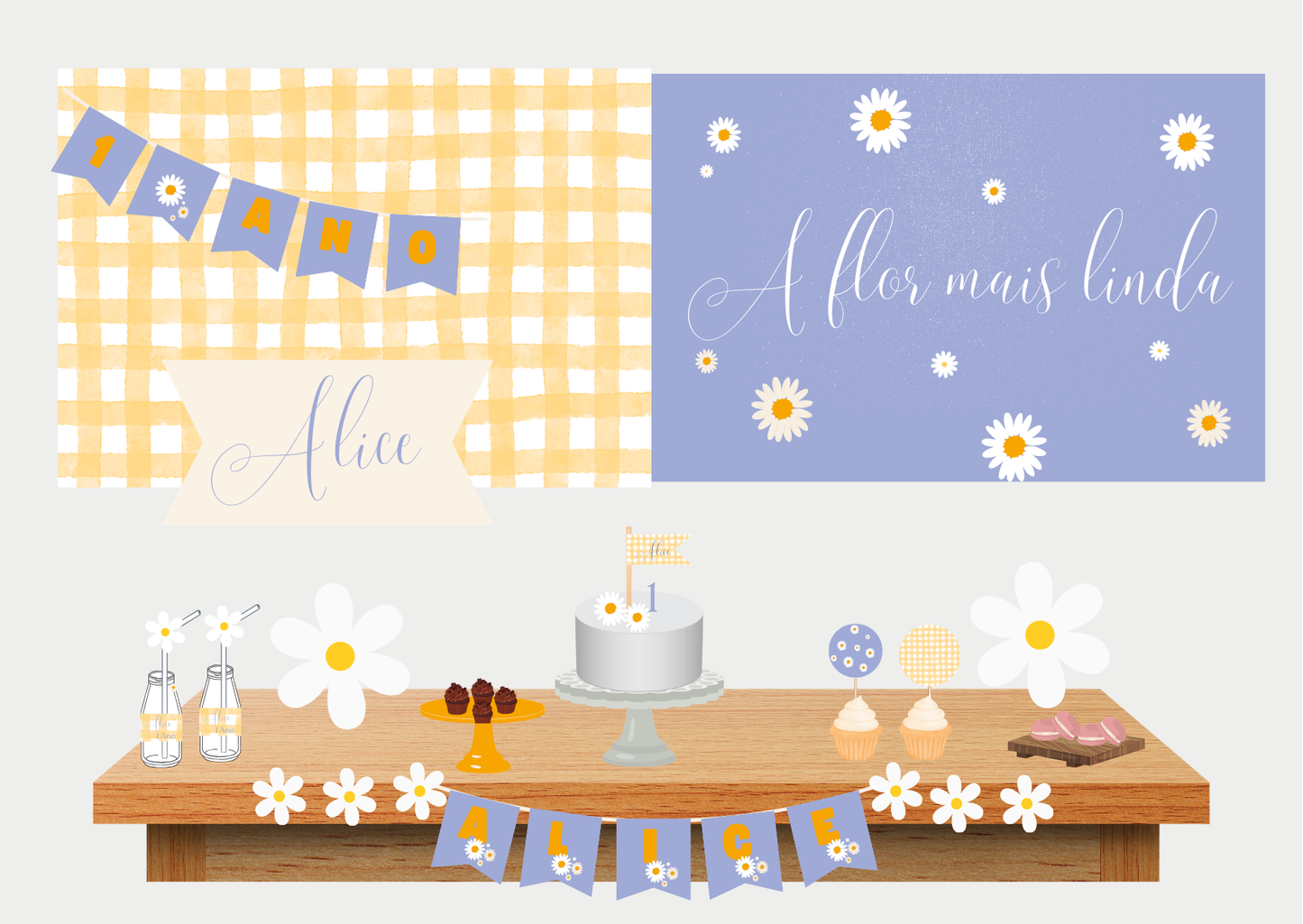 Tema Malmequer | Kit M