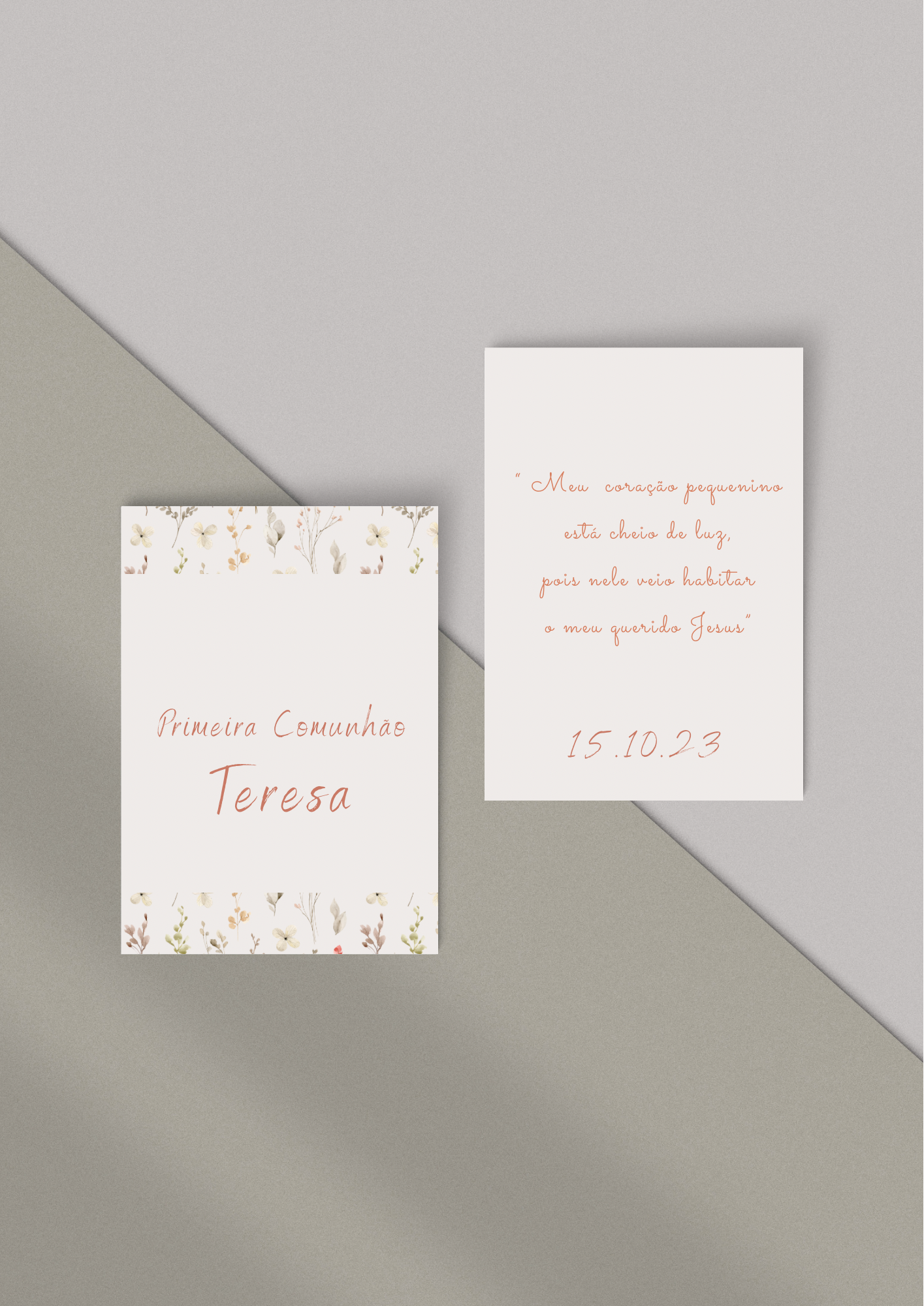 Pagela dos Santinhos - Tema Flores da Floresta