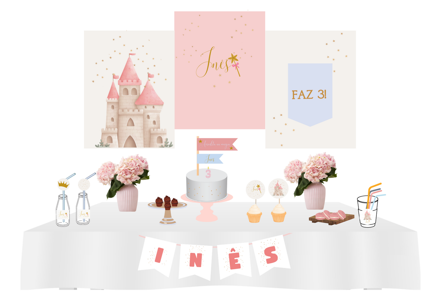 Tema Castelo | Kit S