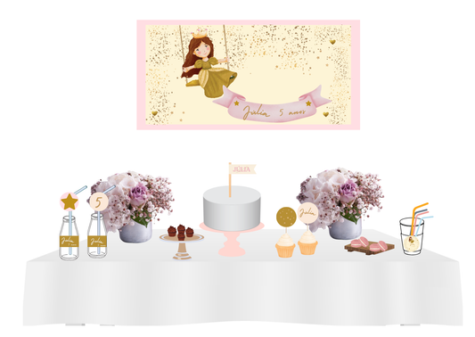 Tema Princesa | Kit M