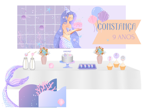 Tema Sereia | Kit M