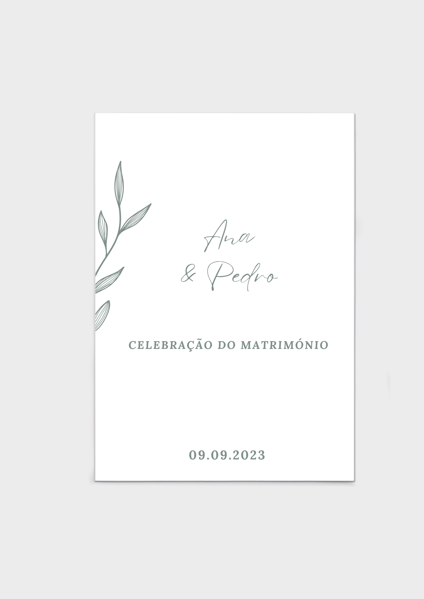 Missal de Casamento - Tema Raminho