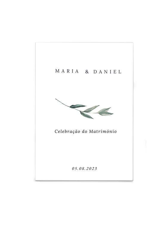 Missal de Casamento - Tema Ramo