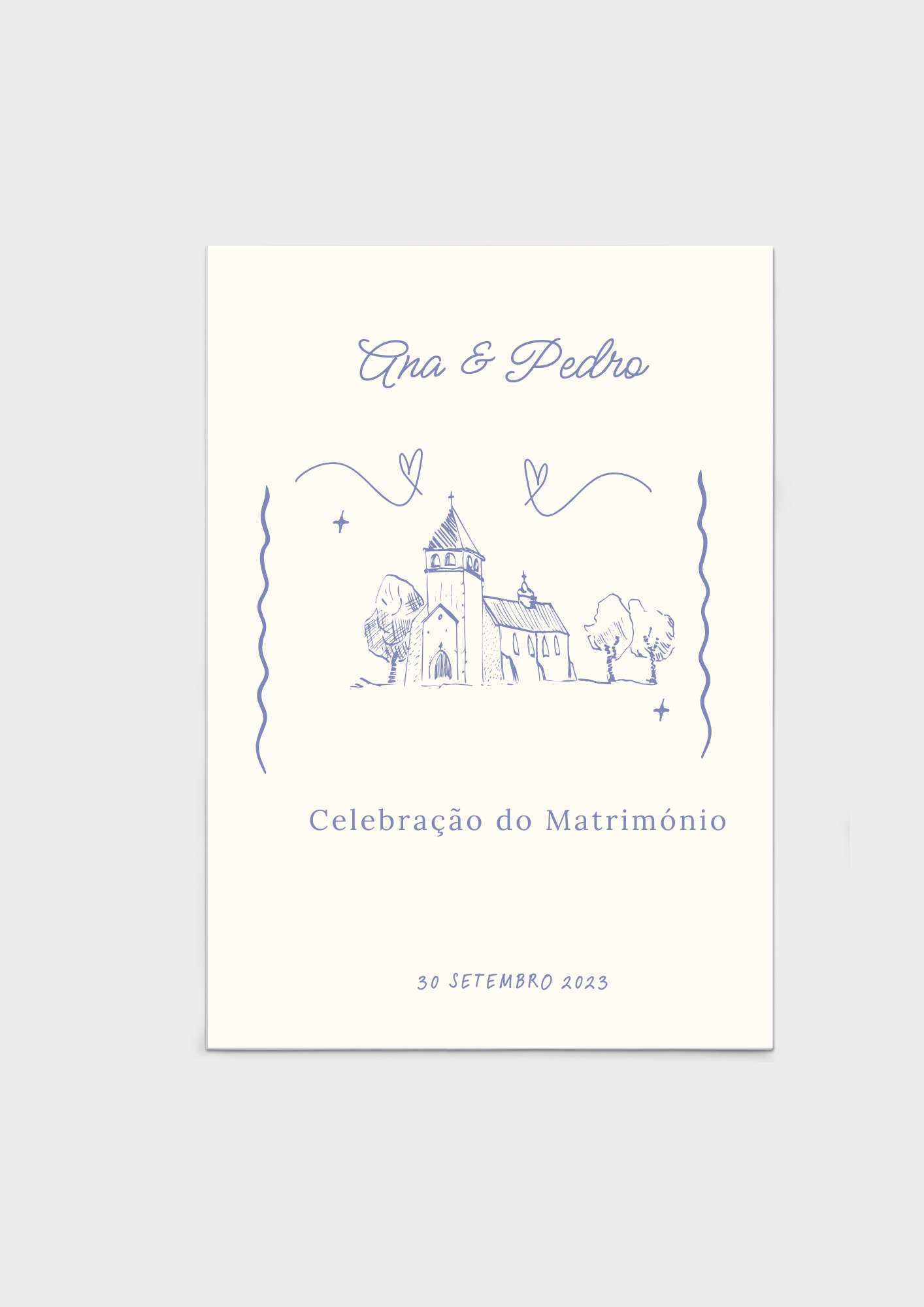 Missal de Casamento - Tema Ilustrado