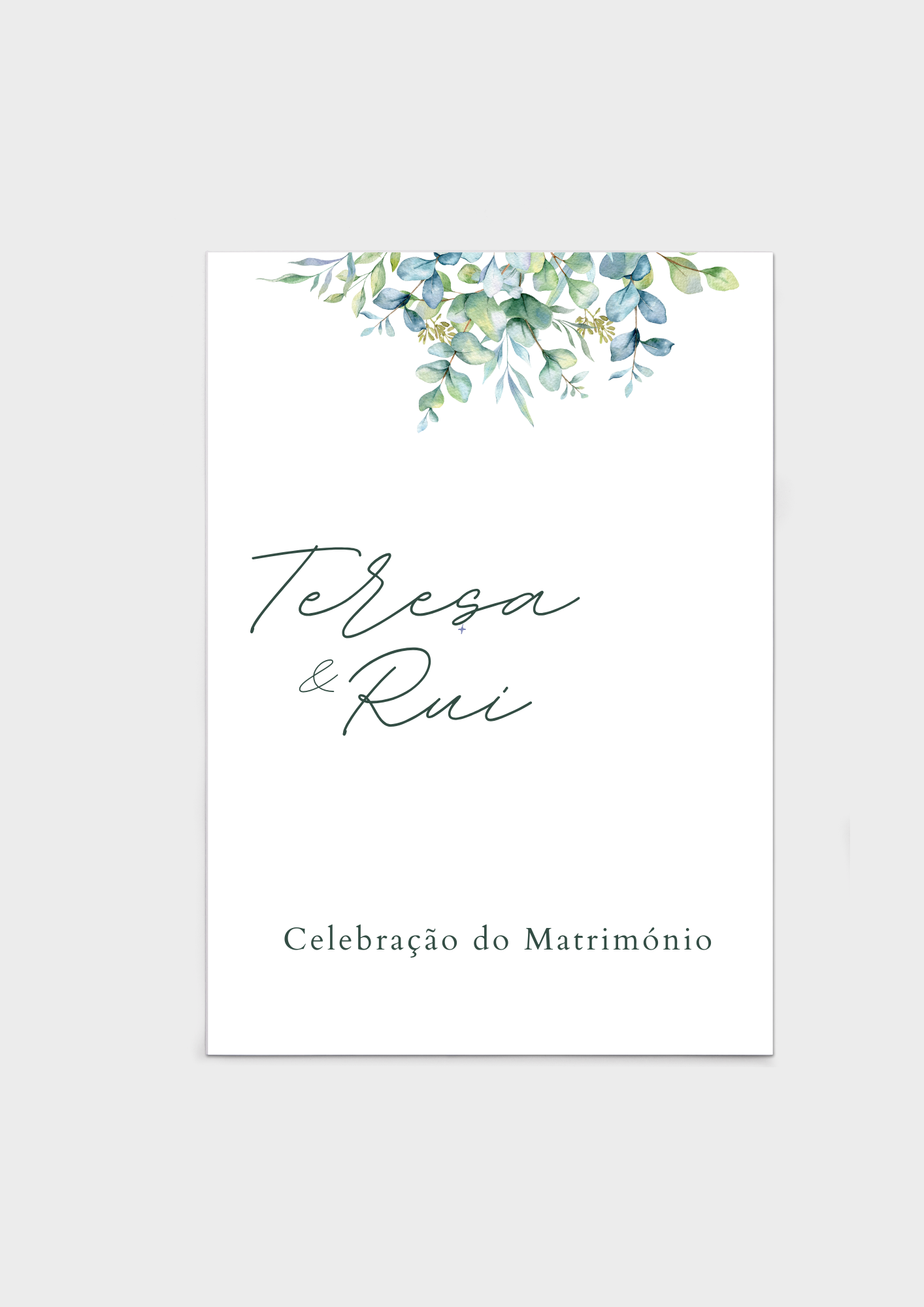 Missal de Casamento - Tema Ramo de Corações