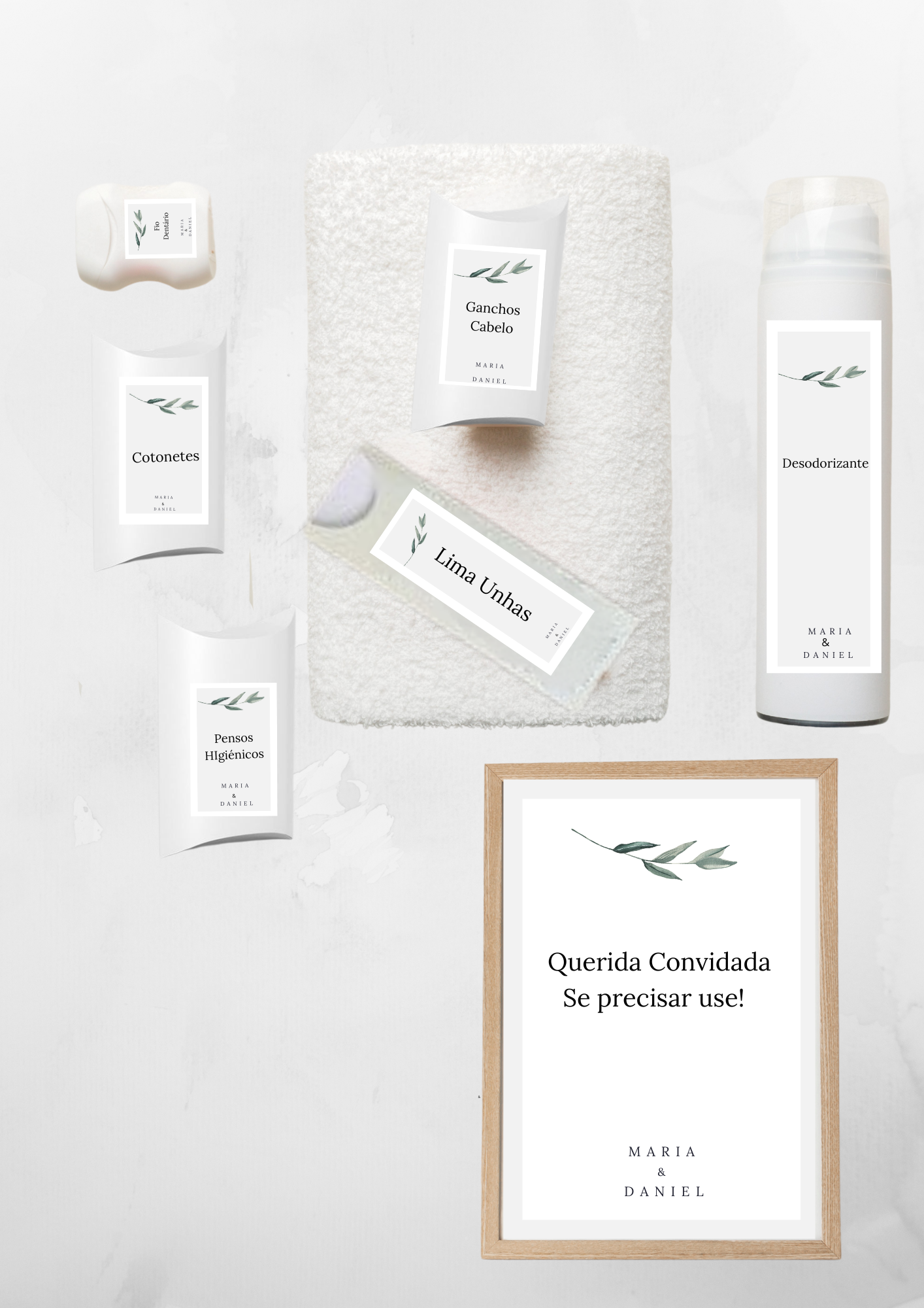 Kit Toilette - Tema Ramo