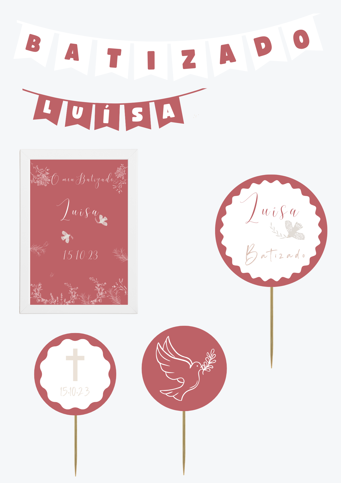 Tema Rosa | Kit S