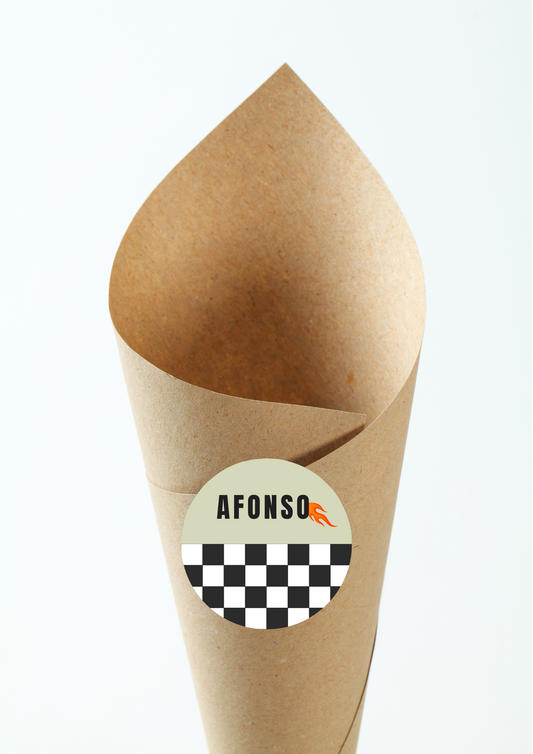 Etiqueta Redonda - Tema Carros