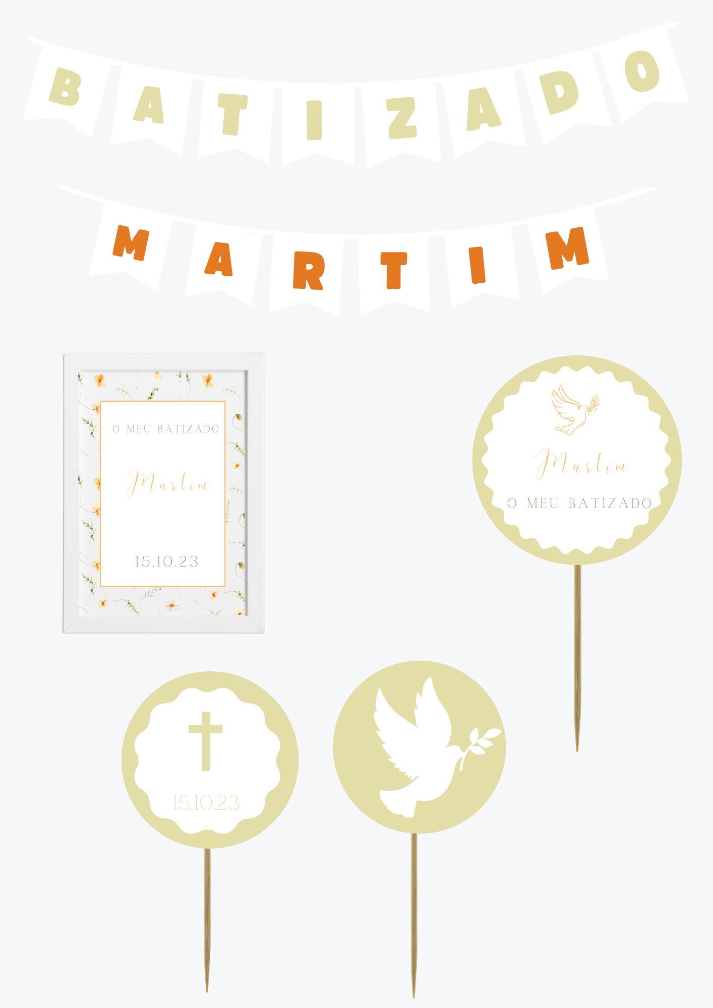 Tema Papoula Laranja | Kit M