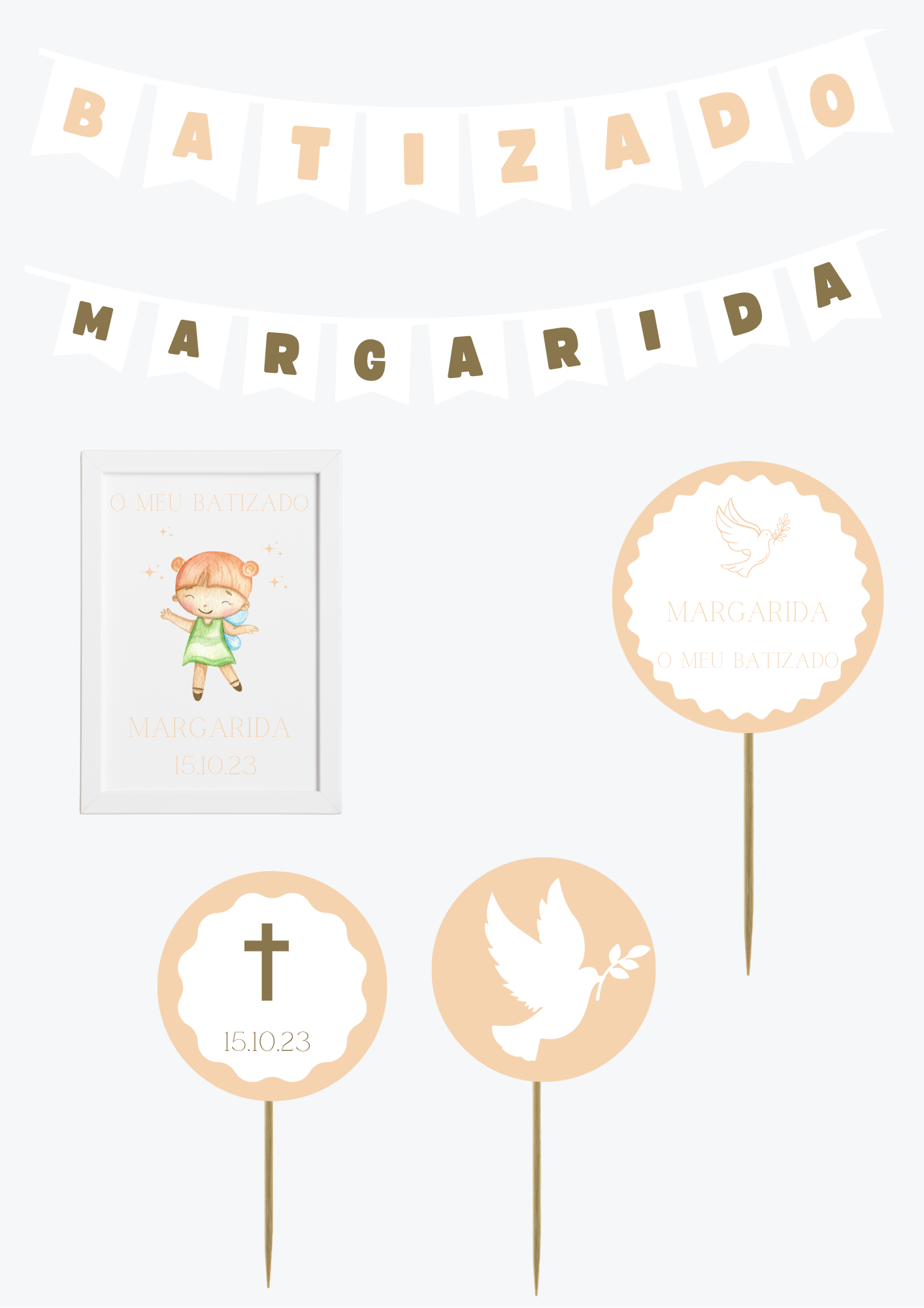 Tema Fadinha | Kit M