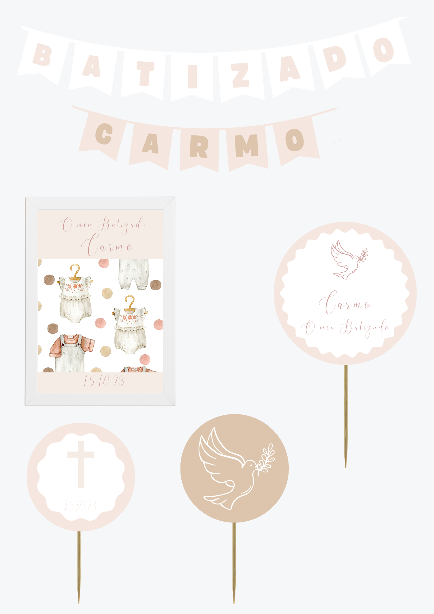 Tema Jardineiras | Kit M