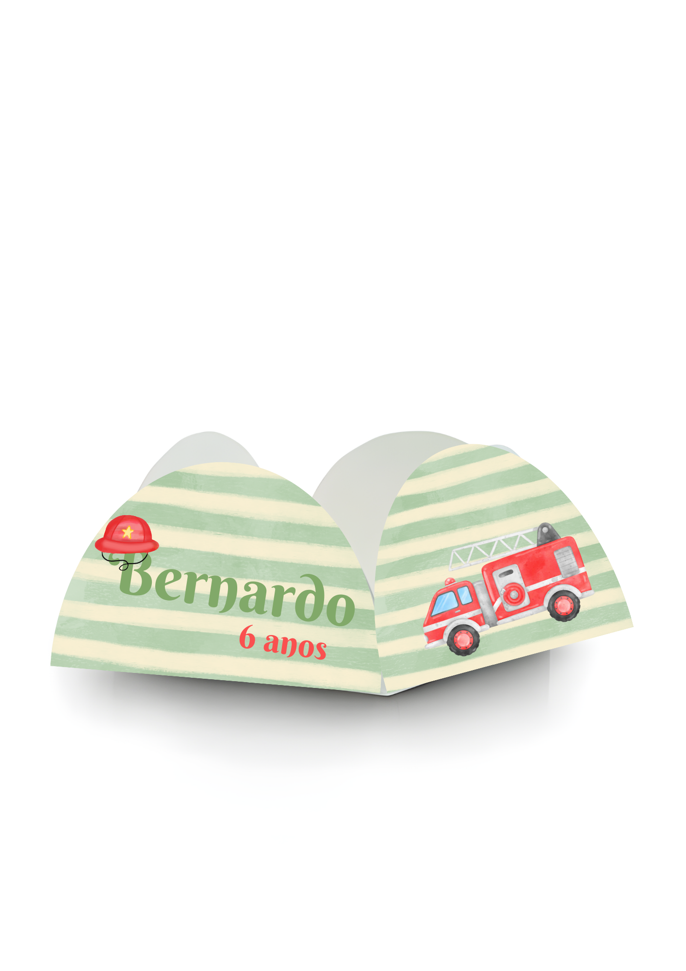 Forma de Brigadeiro - Tema Bombeiros