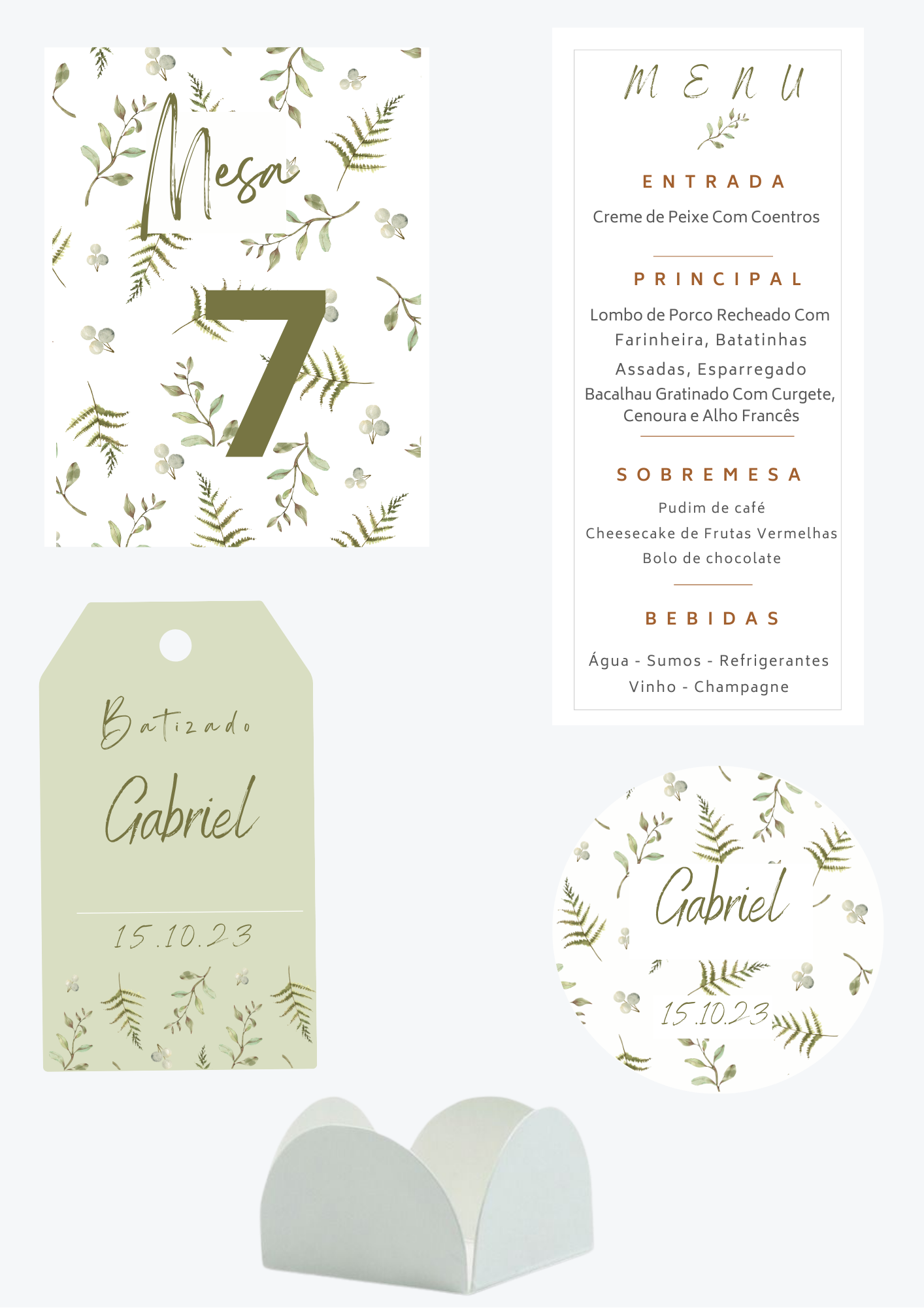 Tema Folhas | Kit M