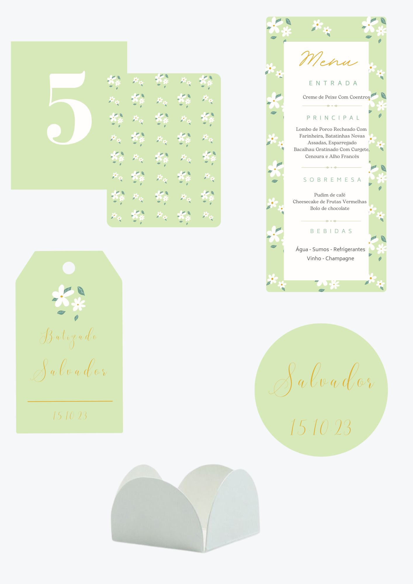 Tema Jasmim Verde | Kit M