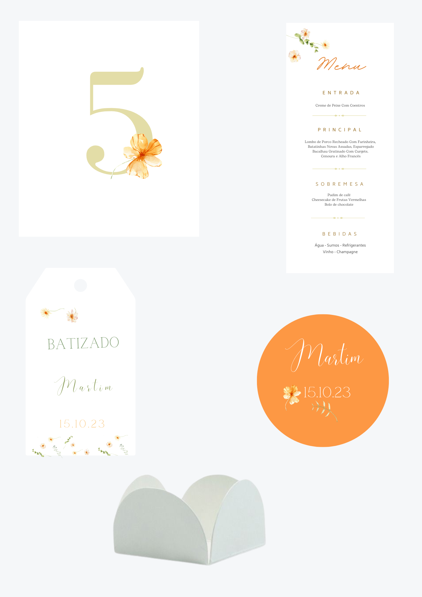 Tema Papoula Laranja | Kit M