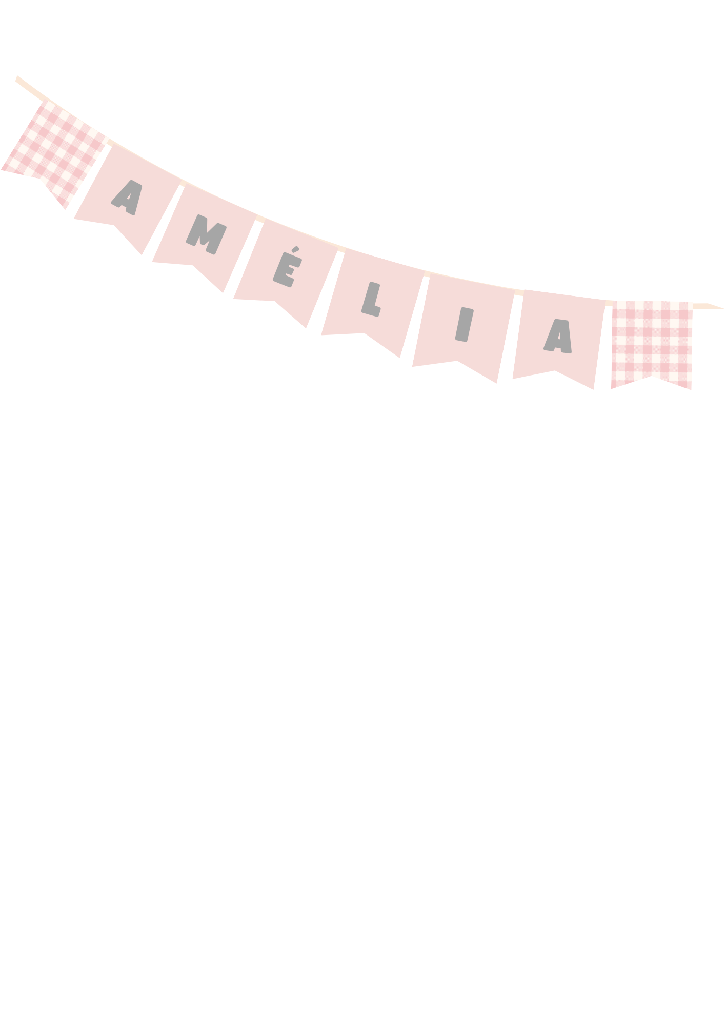 Bandeirolas - Tema Fada