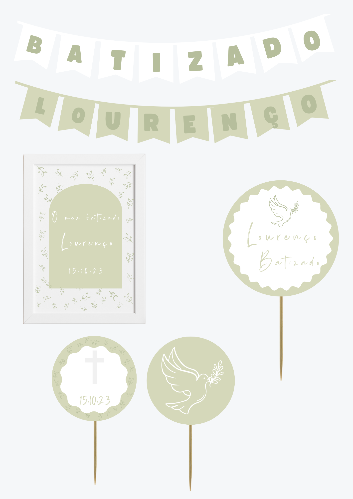 Tema Folhinhas | Kit L