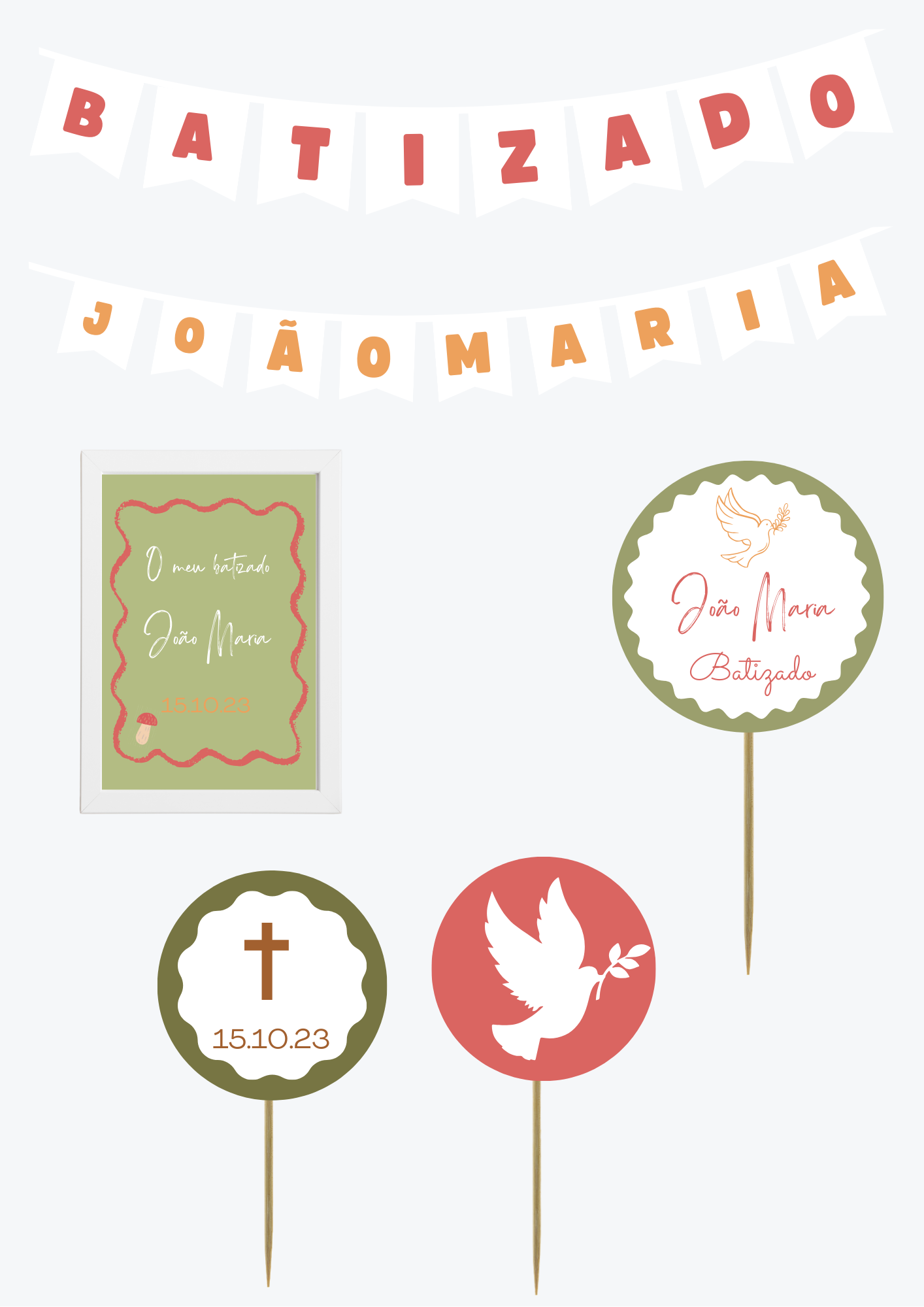 Tema Cogumelos | Kit L
