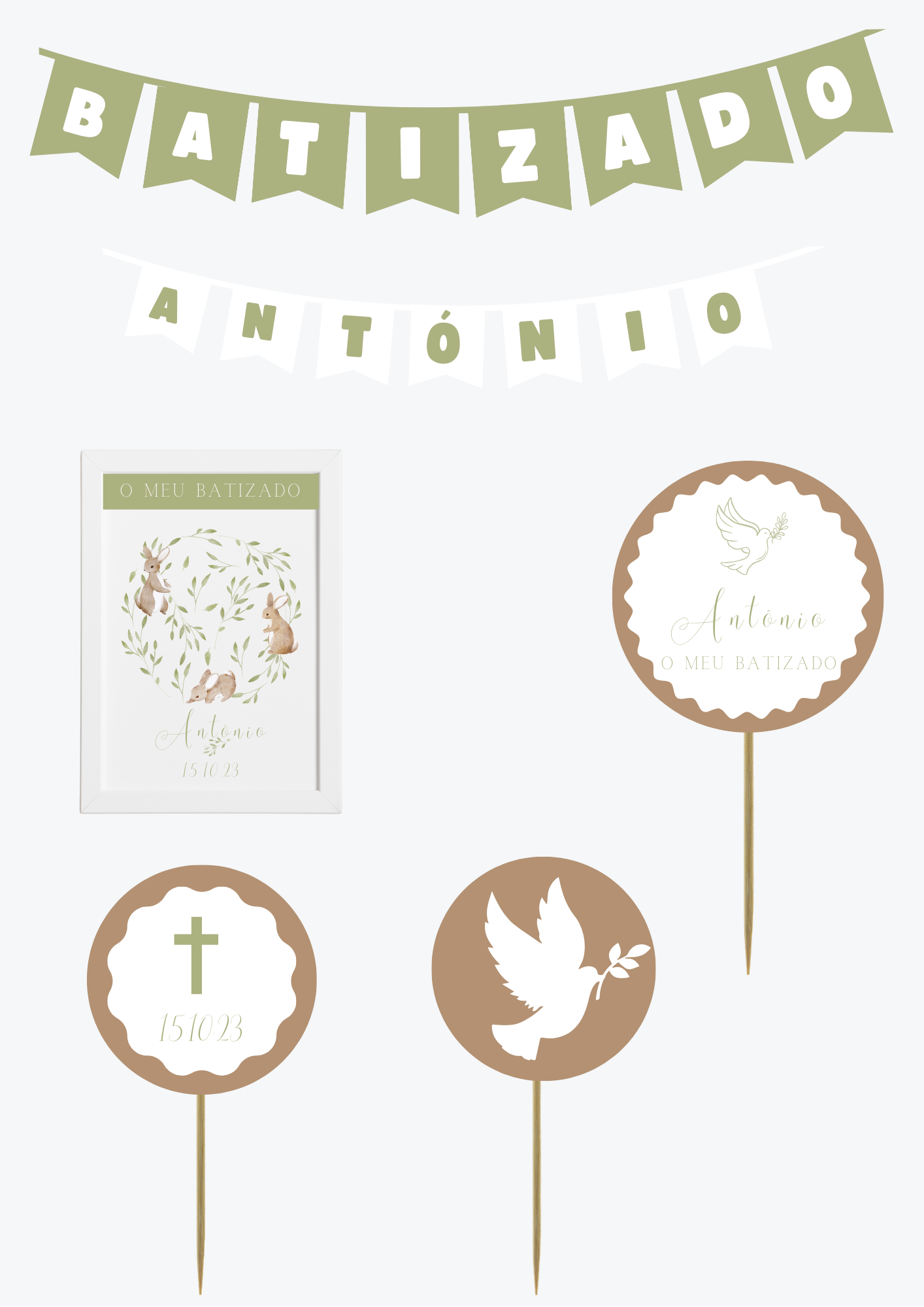 Tema Coelhinhos | Kit L