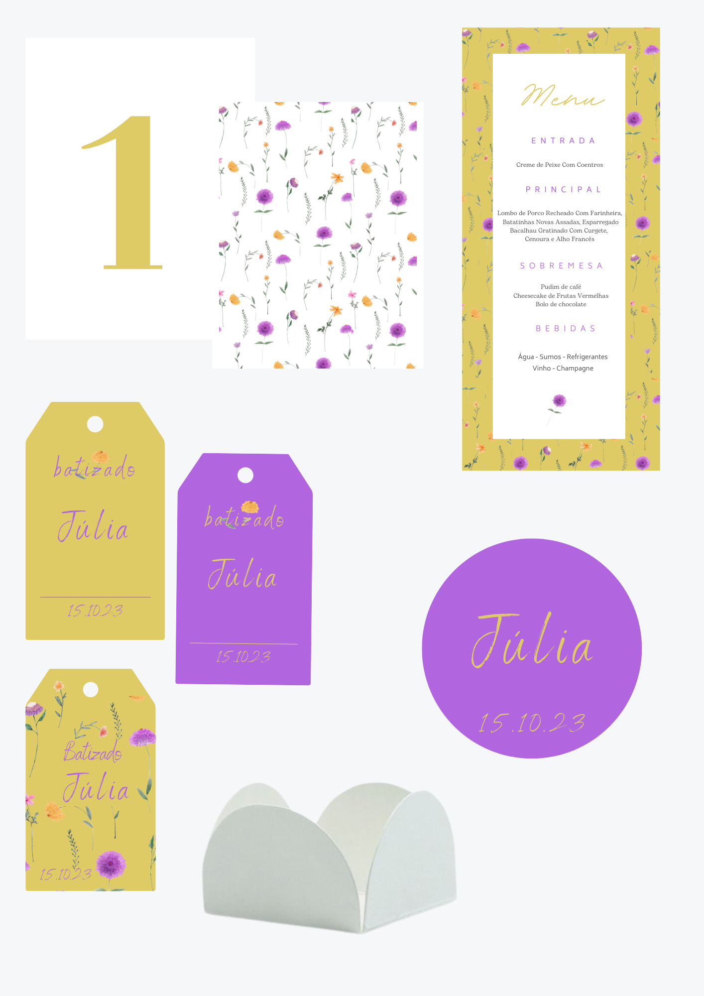 Tema Violetas | Kit L