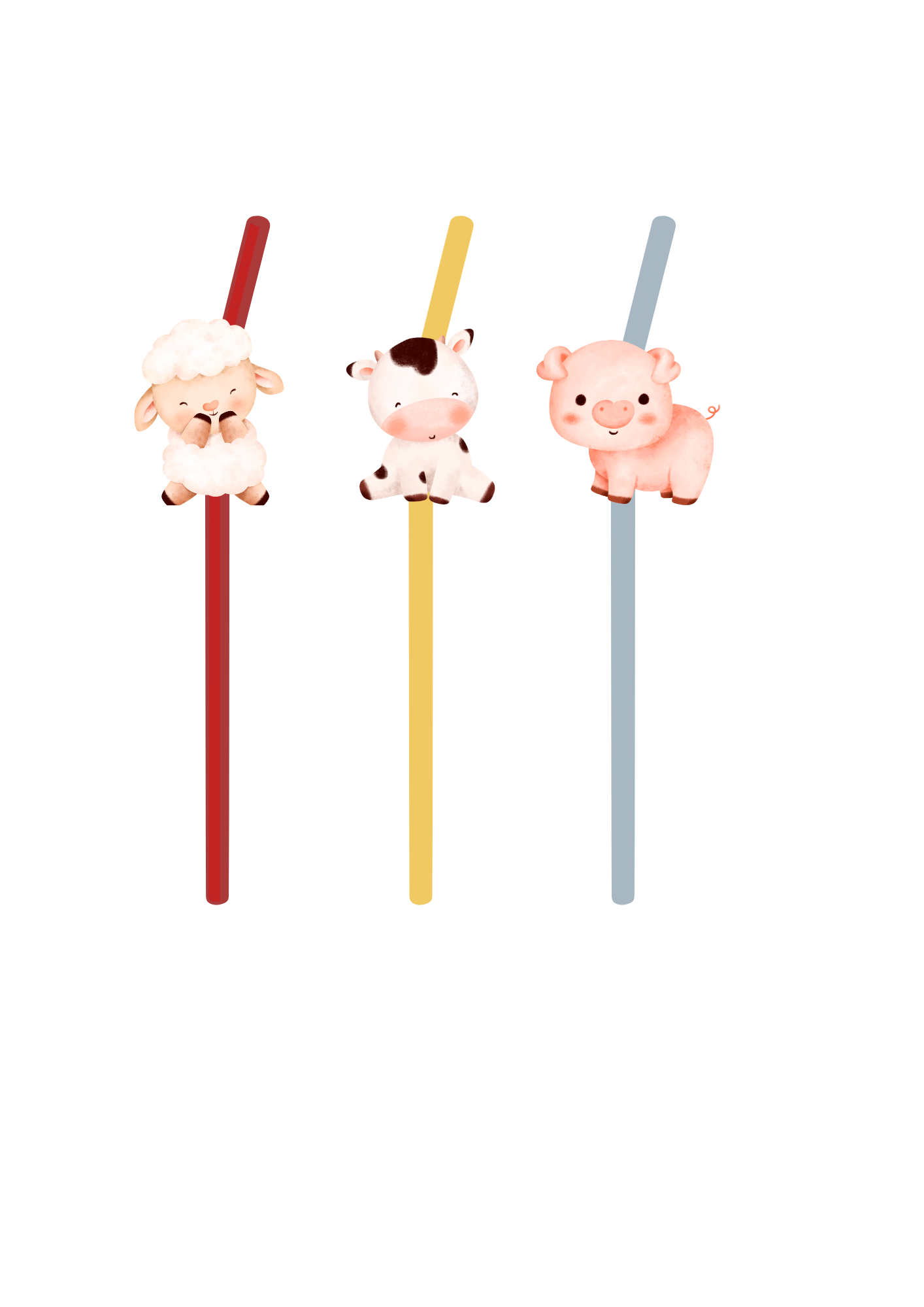 Topper de Palhinhas - Tema Quinta