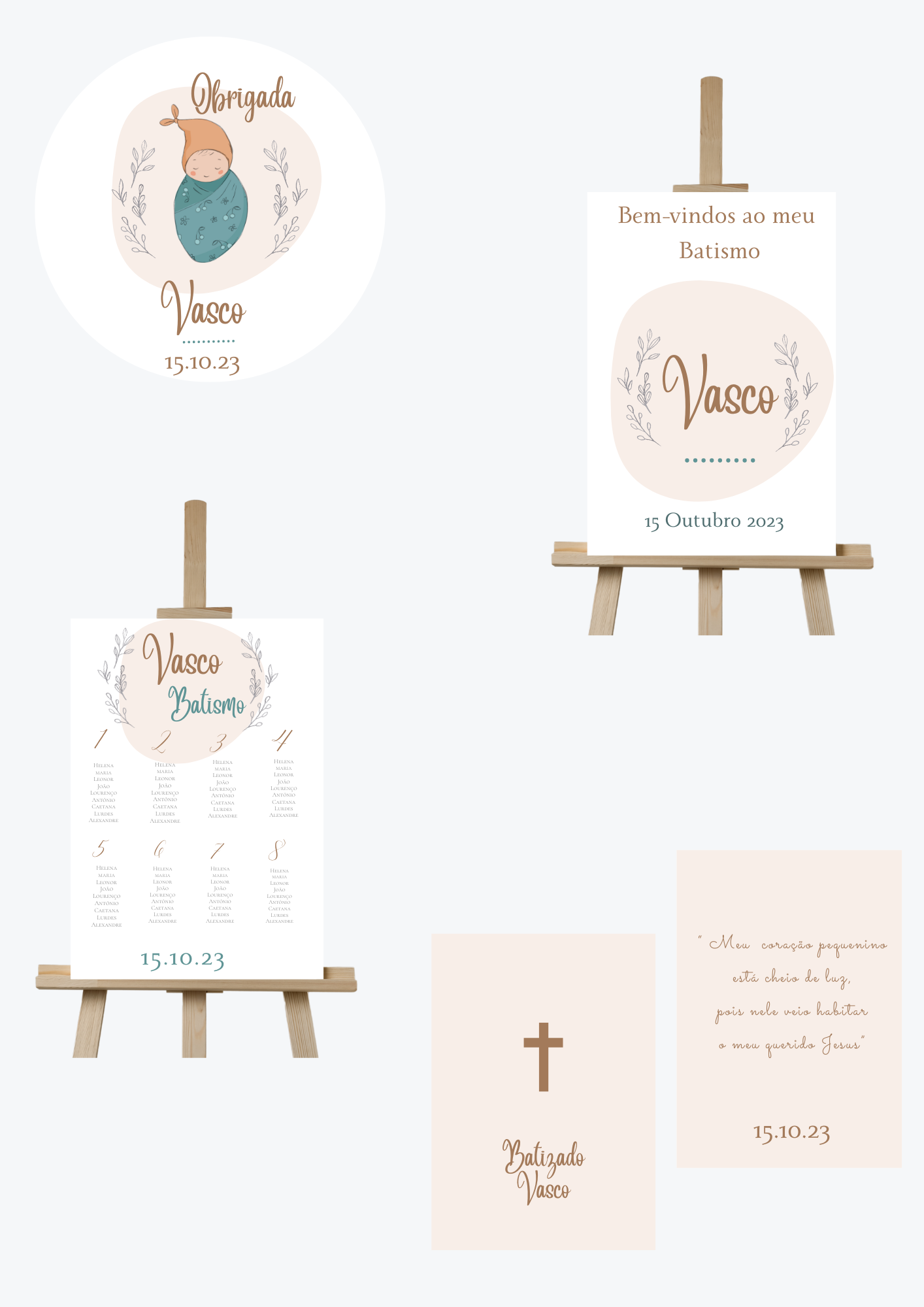 Tema Cerejas Azuis | Kit L