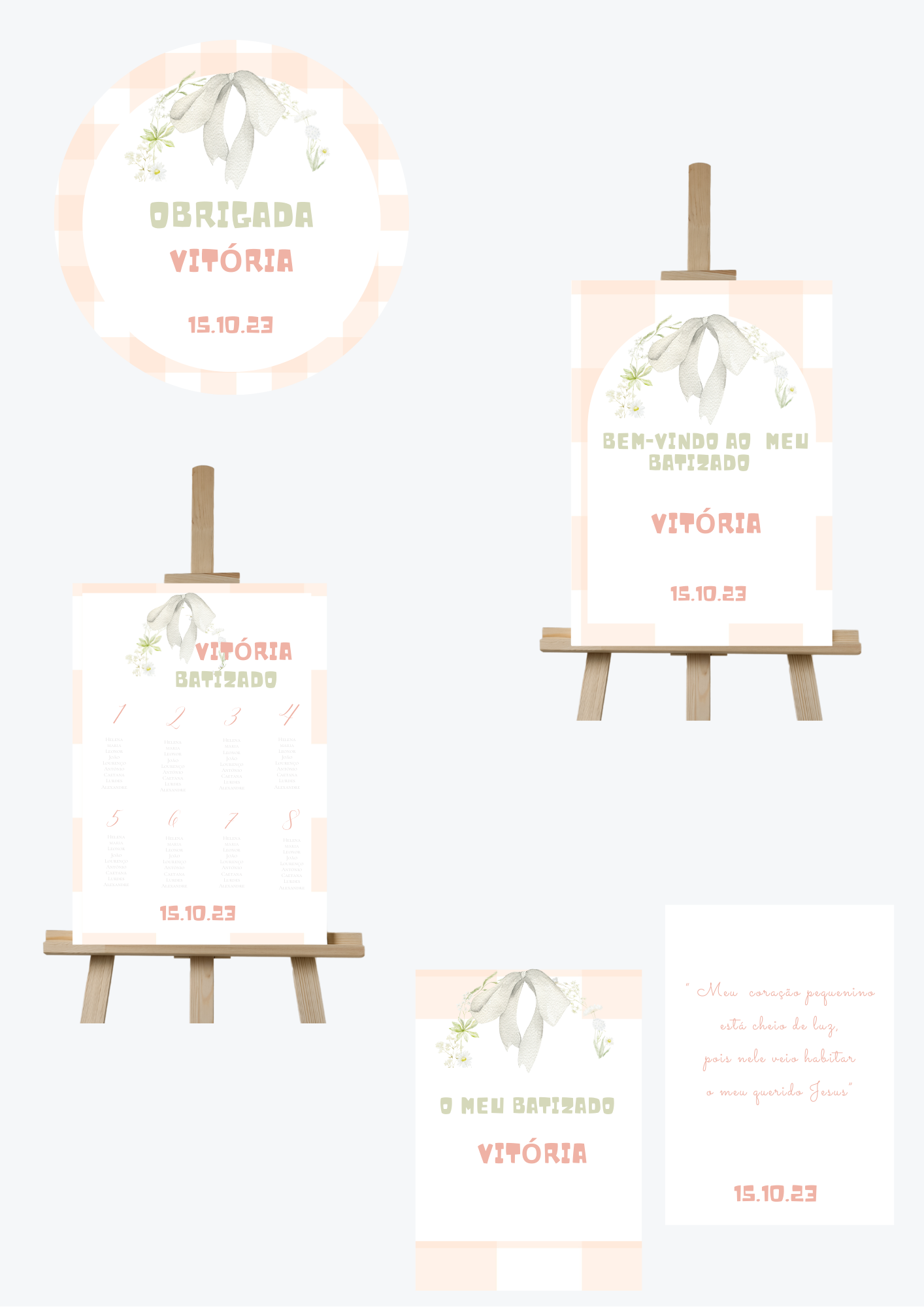 Tema Laço Branco | Kit L