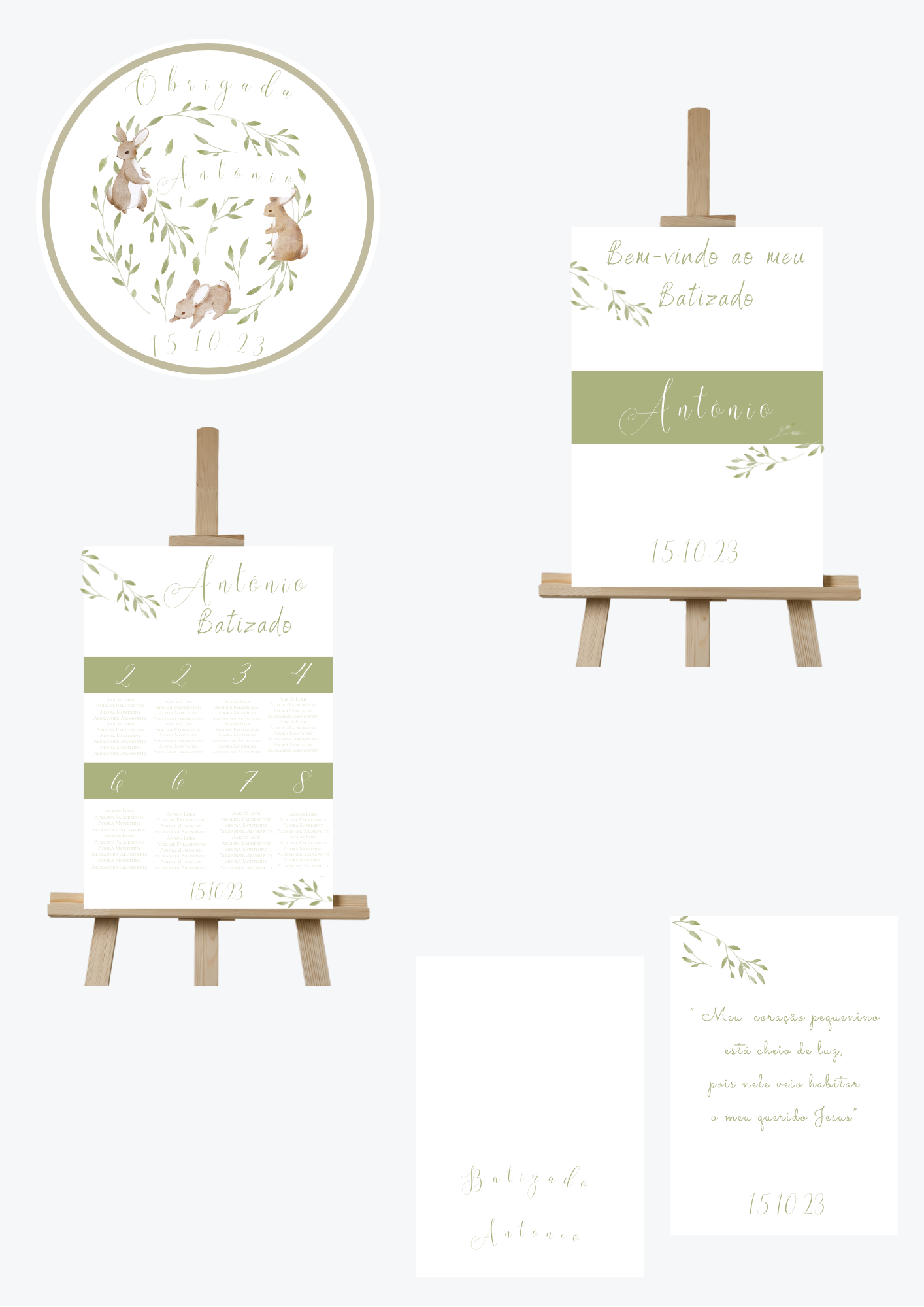 Tema Coelhinhos | Kit L