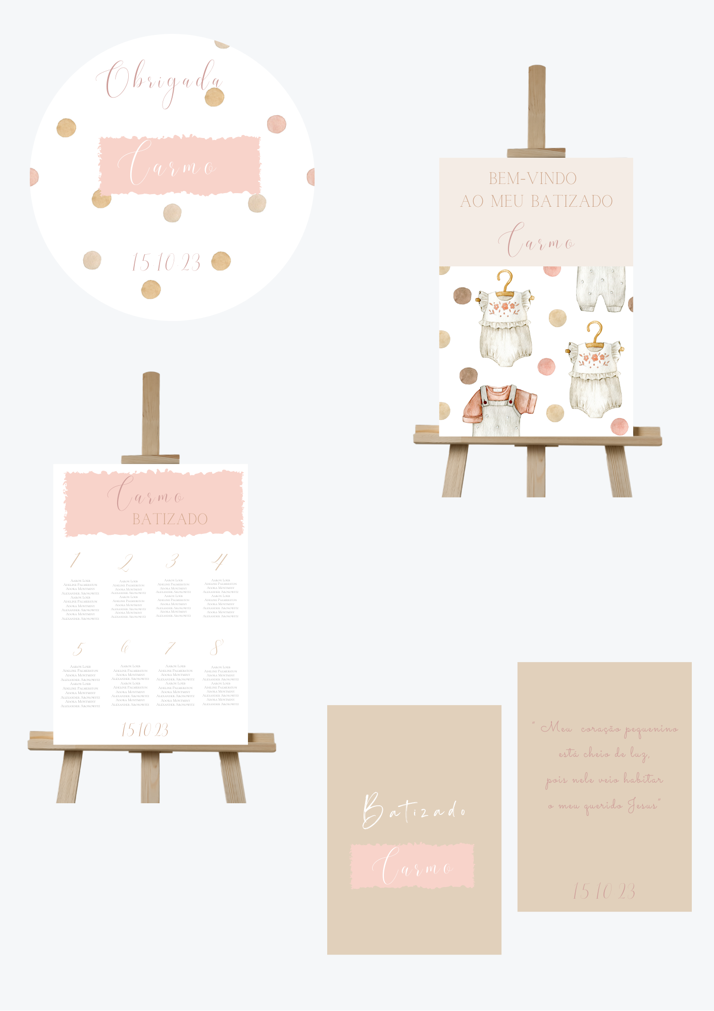 Tema Jardineiras | Kit L