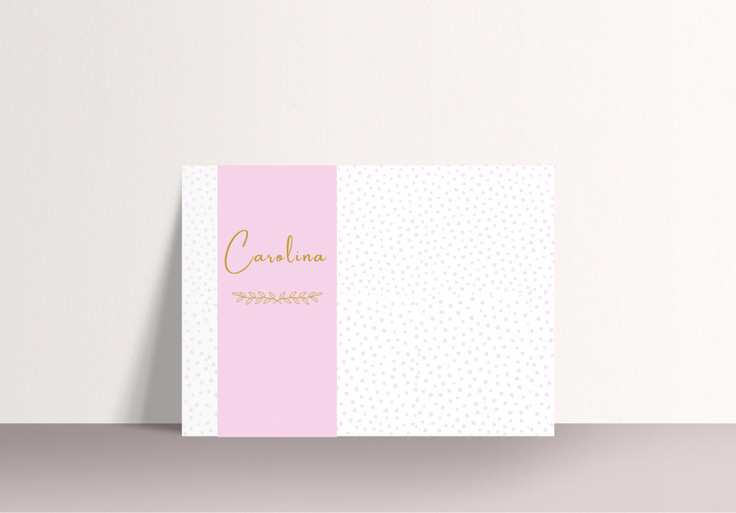 Convite - Tema Ouro Rosa