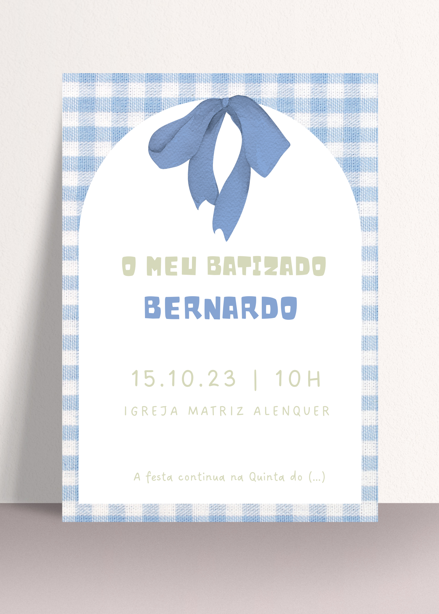 Tema Laço Azul | Kit M