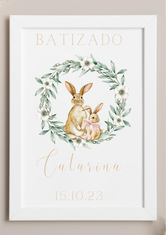 Poster de Mesa de Bolo - Tema Prado