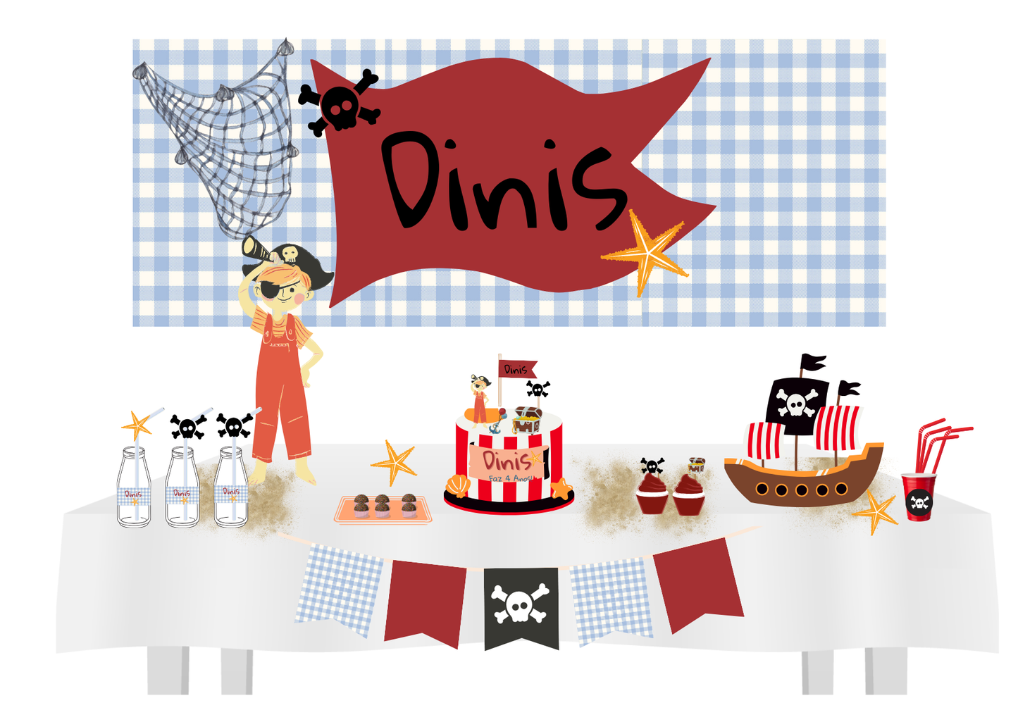 Tema Pirata | Kit S