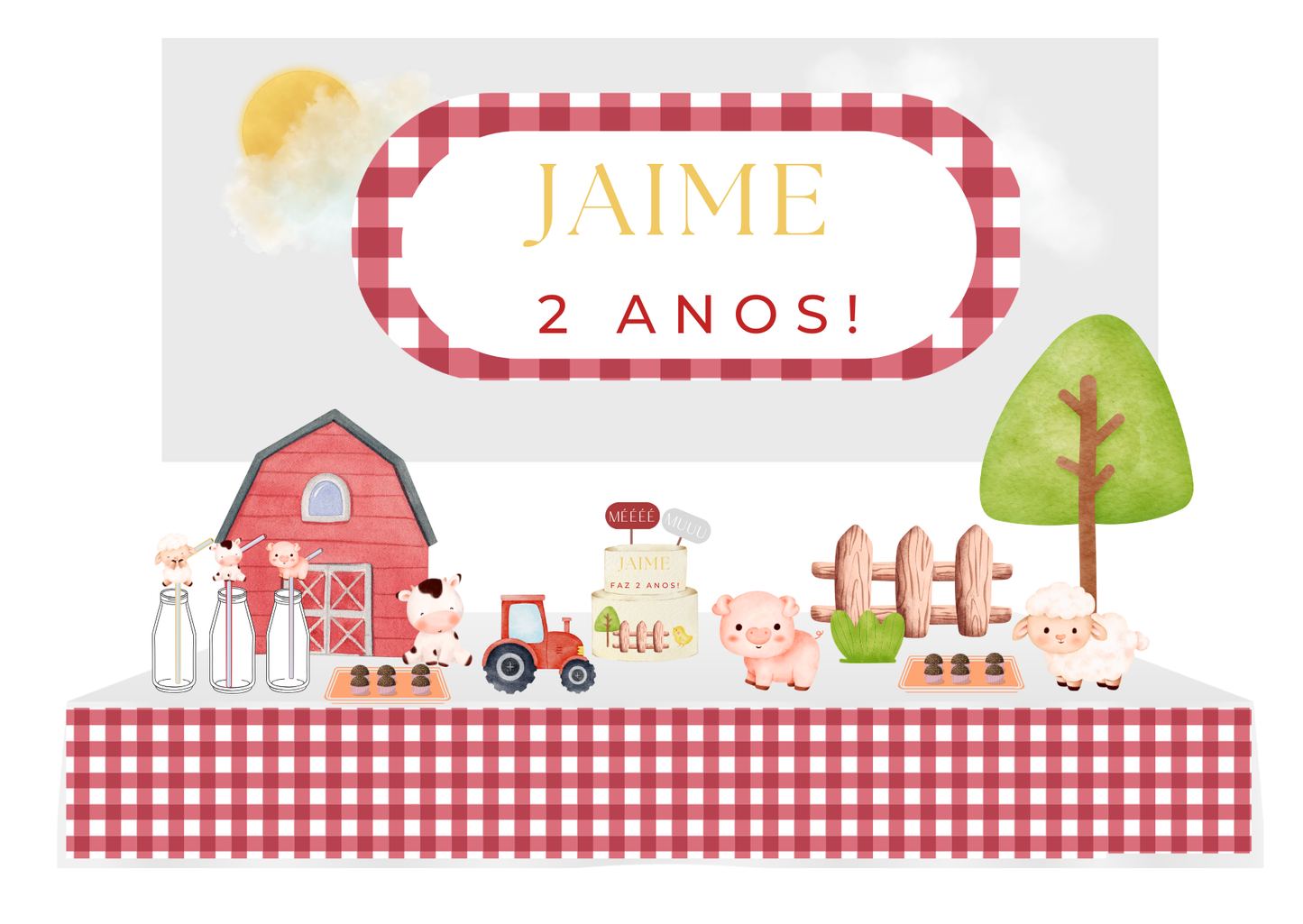 Painel de Festa - Tema Quinta